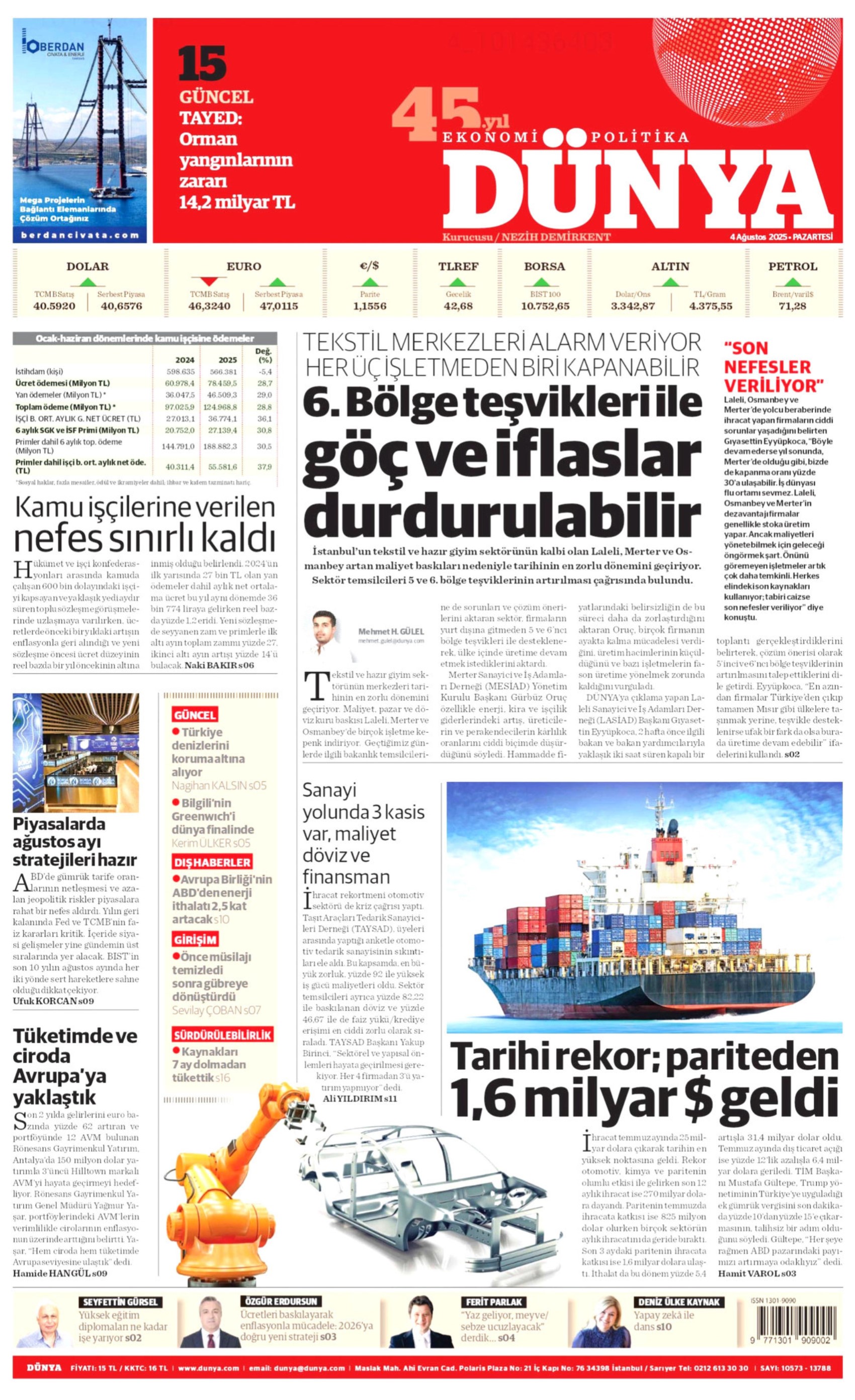 4 Ağustos 2025 gazete manşetleri: Gazeteler, İYİ Parti'nin Birinci Vazifen Mitingi'ni nasıl gördü?