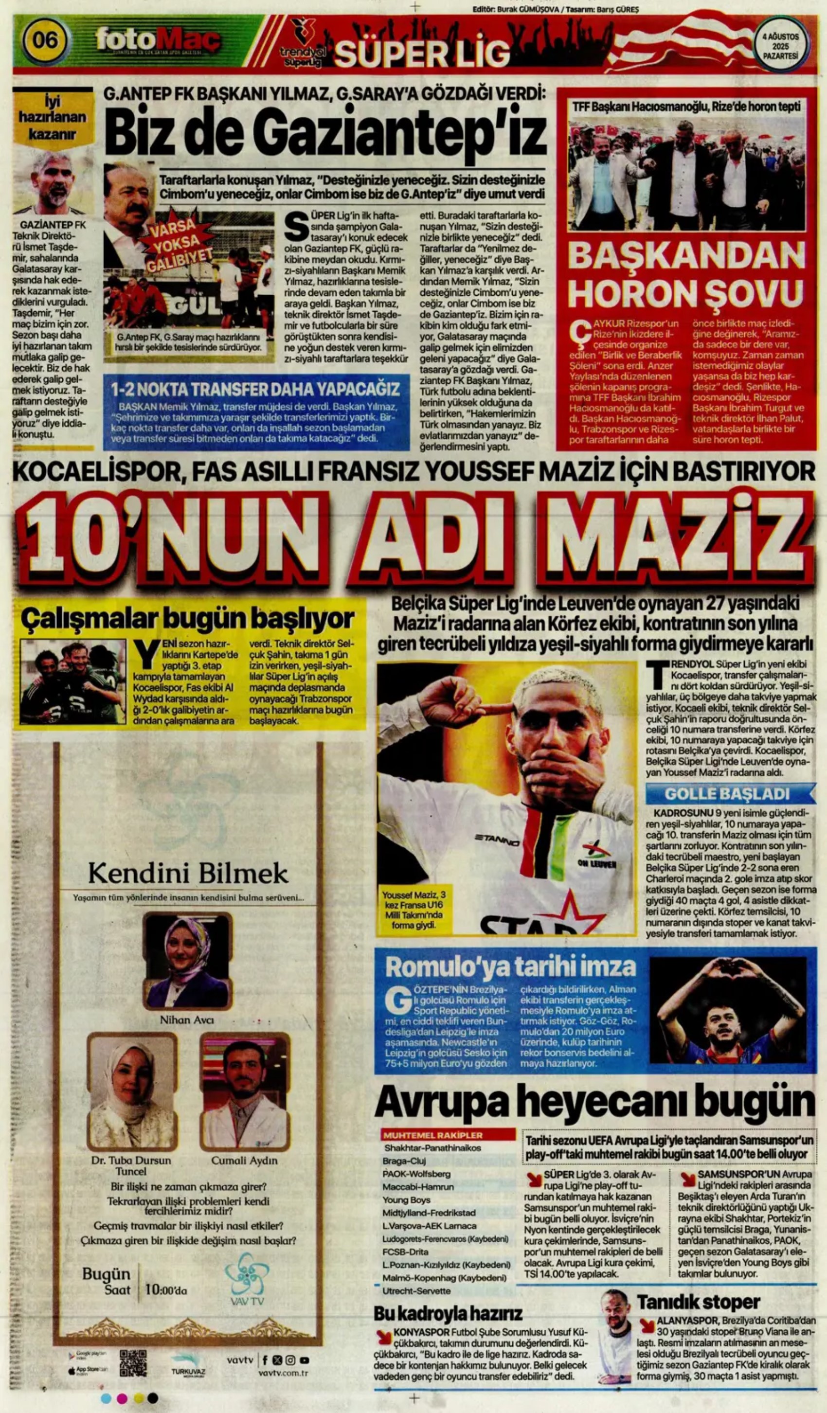 Sporda günün manşetleri... Fenerbahçe transferde durmuyor: Kerem'den sonra imzalar devam edecek! İşte listedeki o isimler