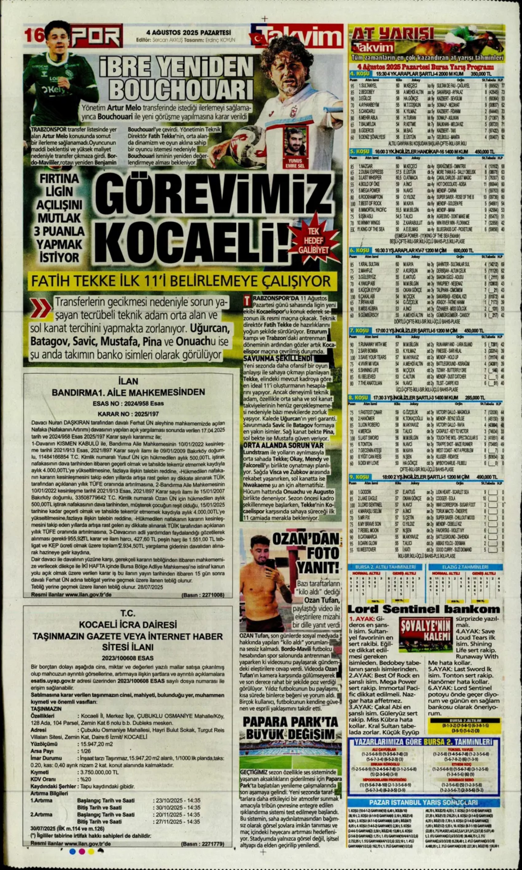 Sporda günün manşetleri... Fenerbahçe transferde durmuyor: Kerem'den sonra imzalar devam edecek! İşte listedeki o isimler