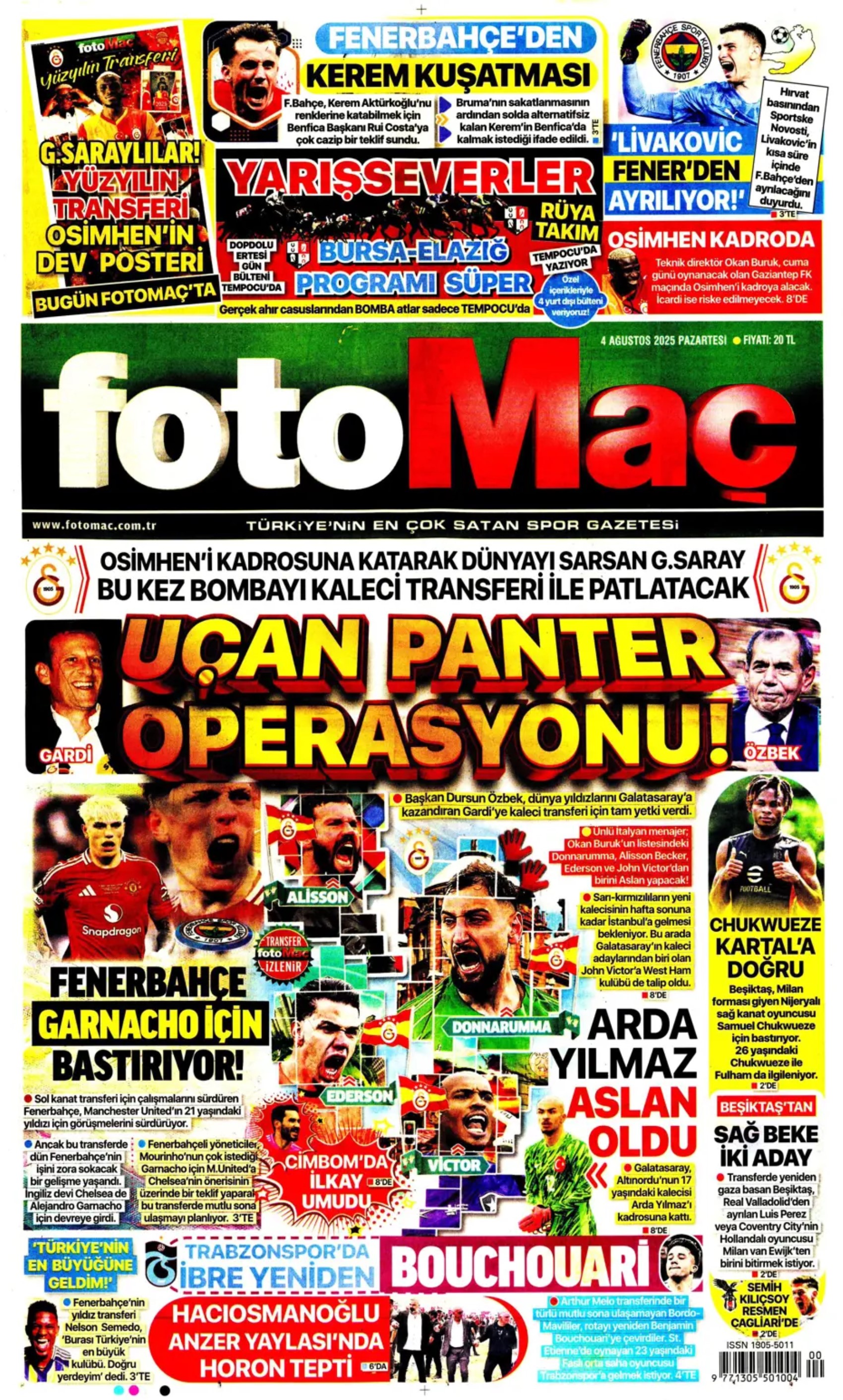 Sporda günün manşetleri... Fenerbahçe transferde durmuyor: Kerem'den sonra imzalar devam edecek! İşte listedeki o isimler