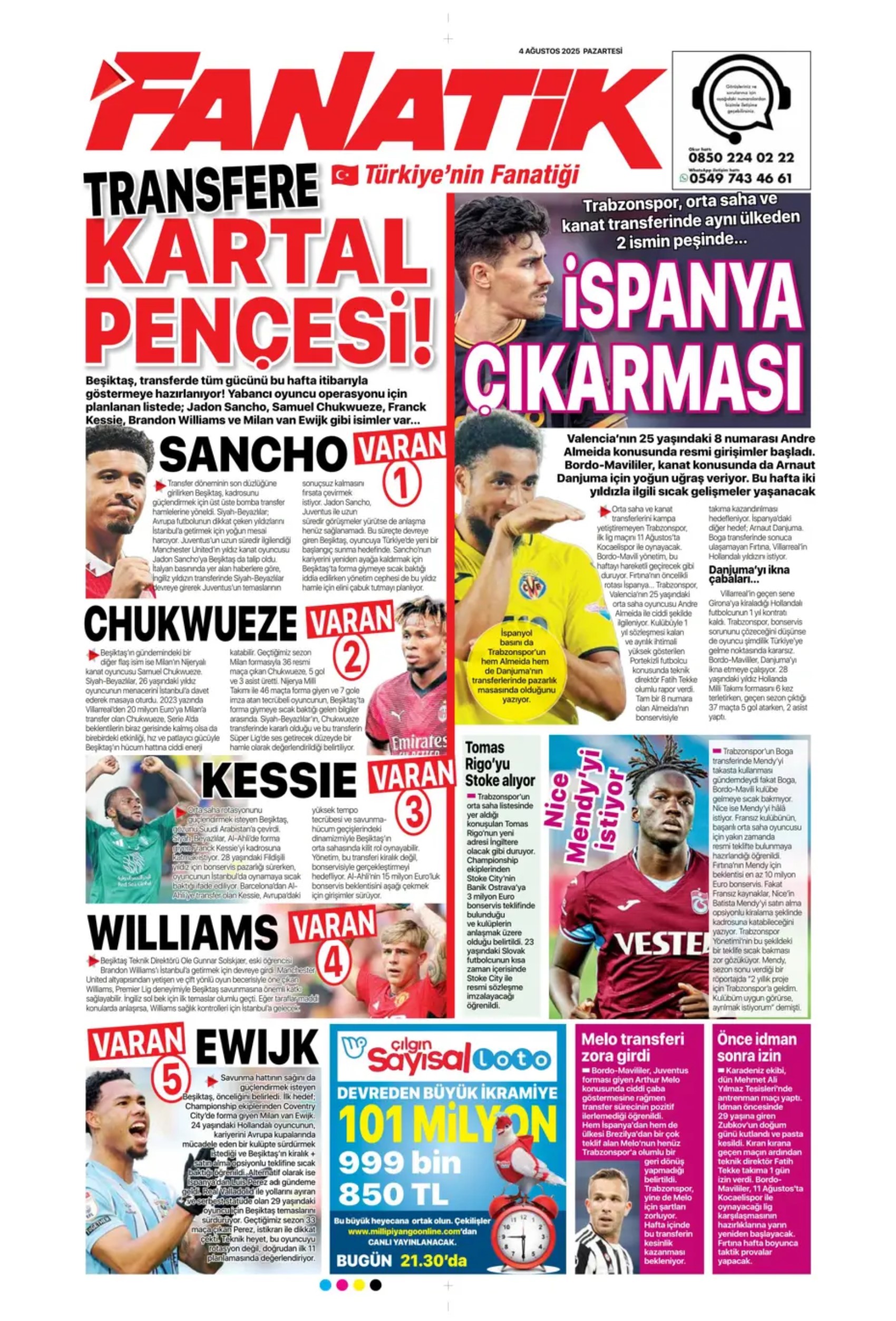 Sporda günün manşetleri... Fenerbahçe transferde durmuyor: Kerem'den sonra imzalar devam edecek! İşte listedeki o isimler