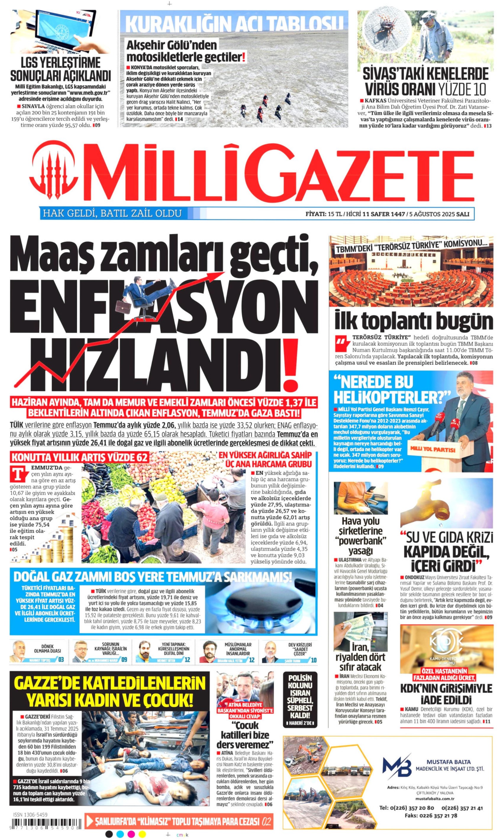 Soruşturma derinleşiyor: Gazeteler, sahte diploma skandalını nasıl gördü? (5 Ağustos 2025 gazete manşetleri)