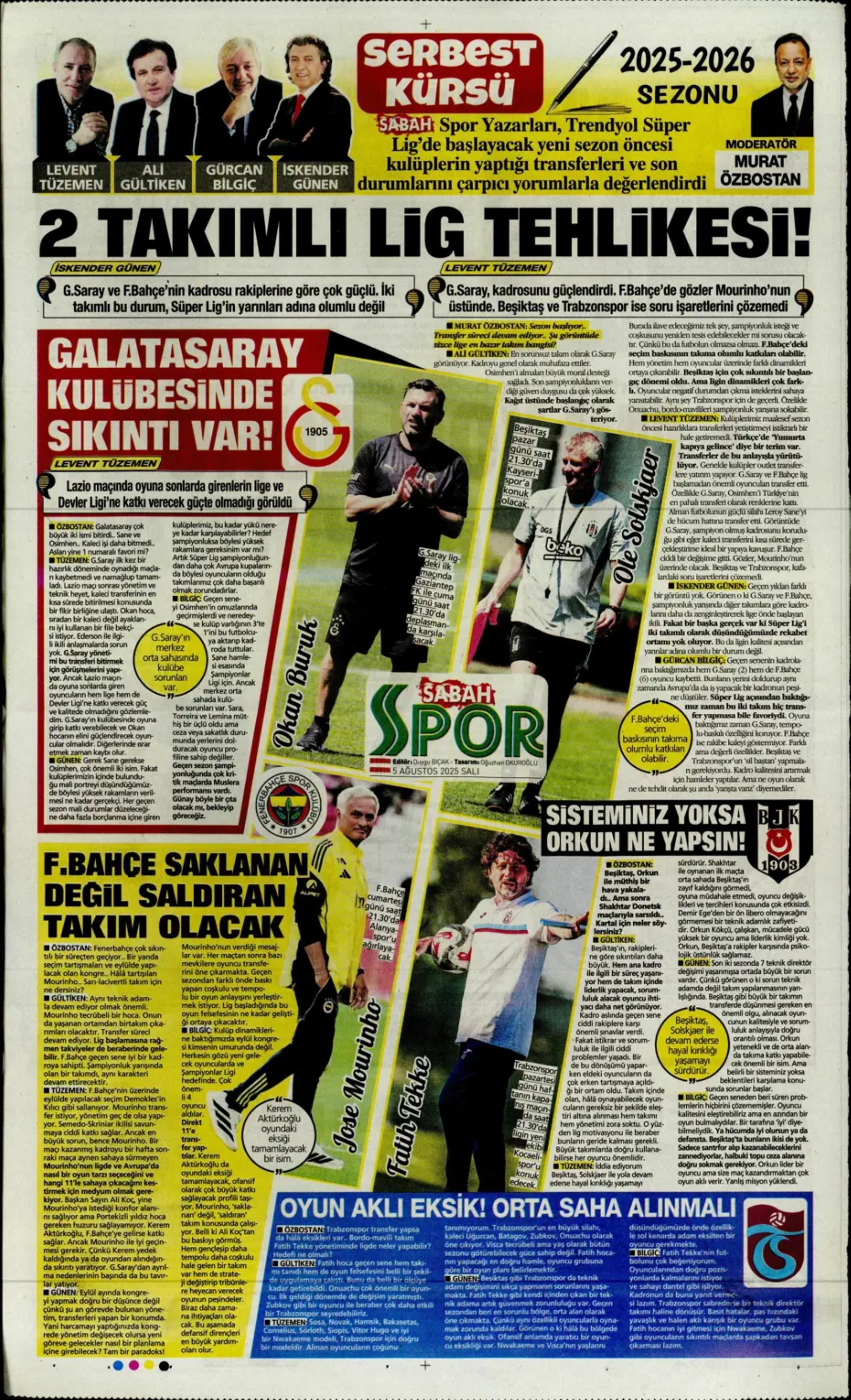 Sporda günün manşetleri: Kerem transferinde kıran kırana pazarlık sürüyor