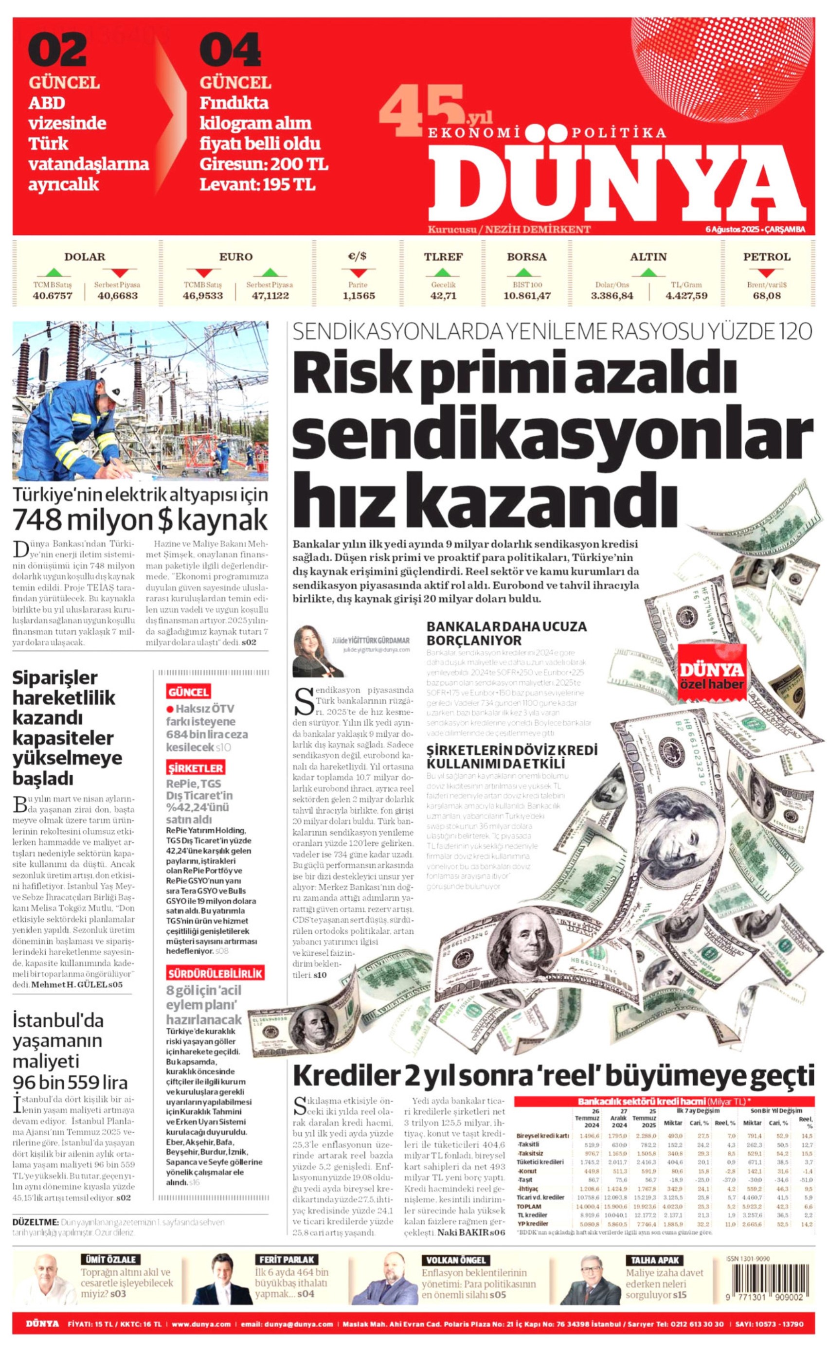 6 Ağustos 2025 gazete manşetleri: Gazeteler, açılım komisyonunun ilk toplantısını ve YAŞ kararlarını nasıl gördü?