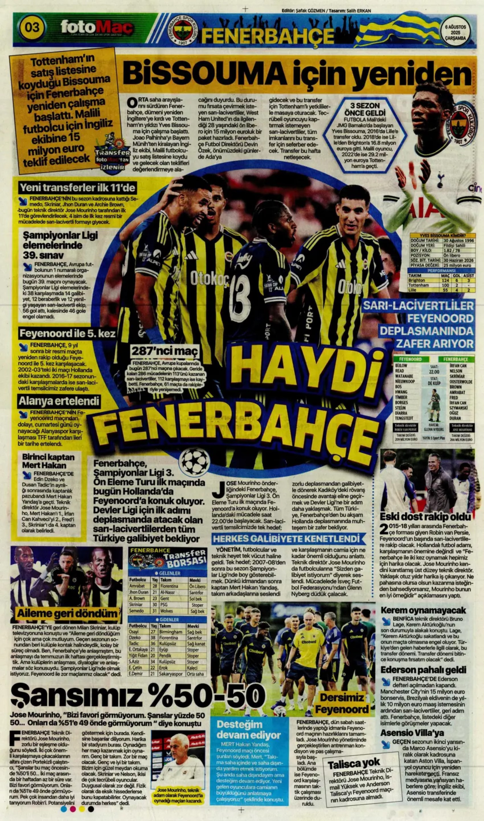 Sporda günün manşetleri... Osimhen'i geçecek transferde sıcak gelişme: İmza atıyor