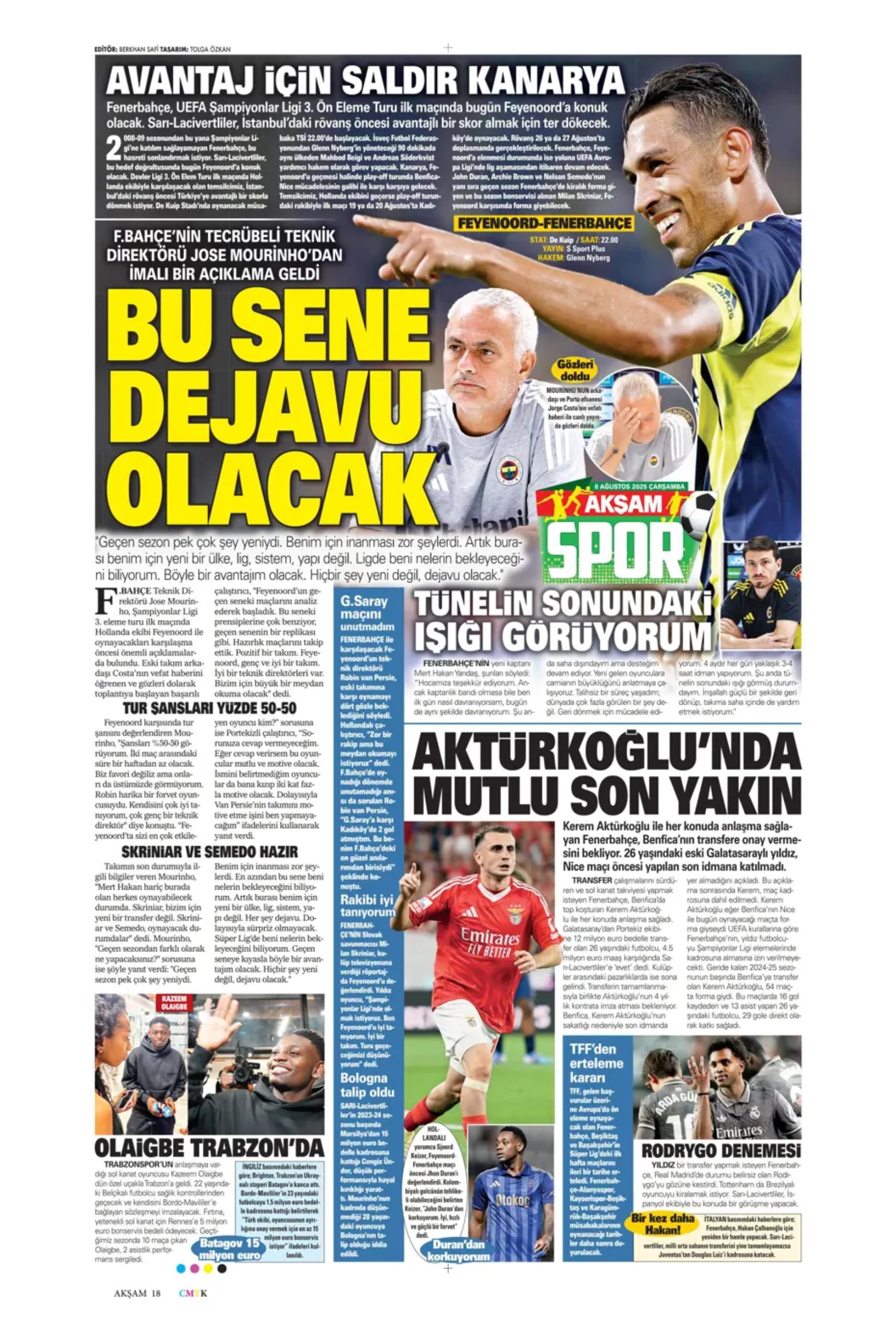 Sporda günün manşetleri... Osimhen'i geçecek transferde sıcak gelişme: İmza atıyor