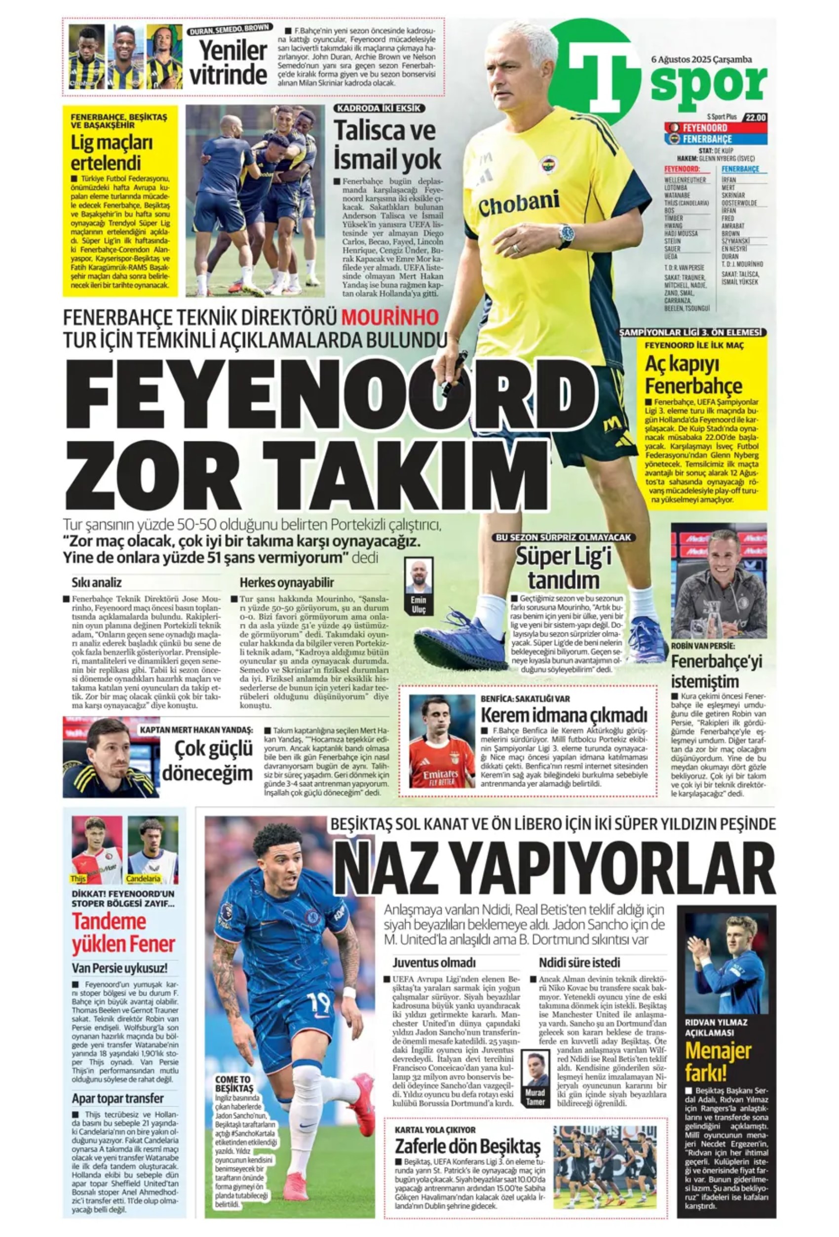 Sporda günün manşetleri... Osimhen'i geçecek transferde sıcak gelişme: İmza atıyor