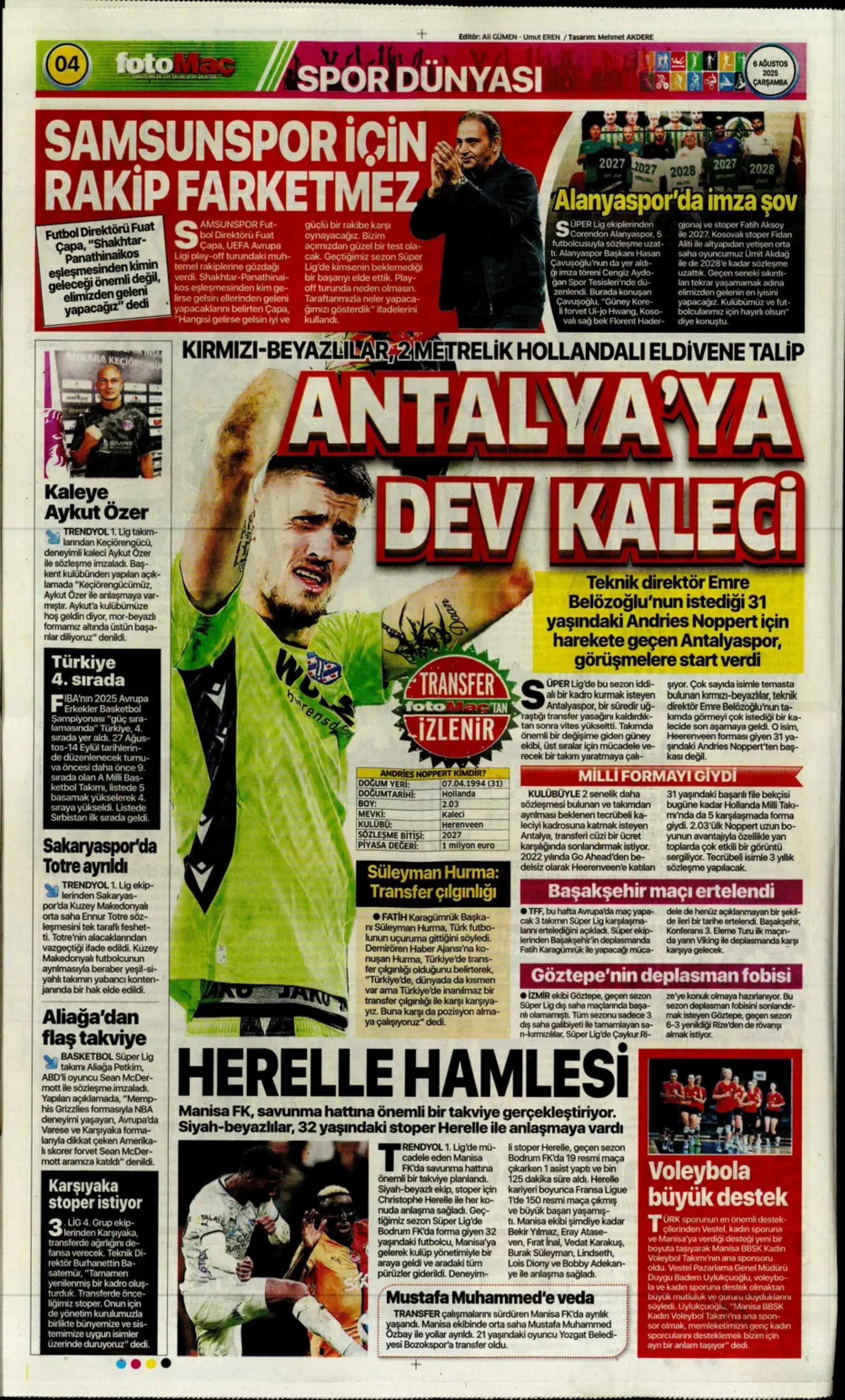 Sporda günün manşetleri... Osimhen'i geçecek transferde sıcak gelişme: İmza atıyor