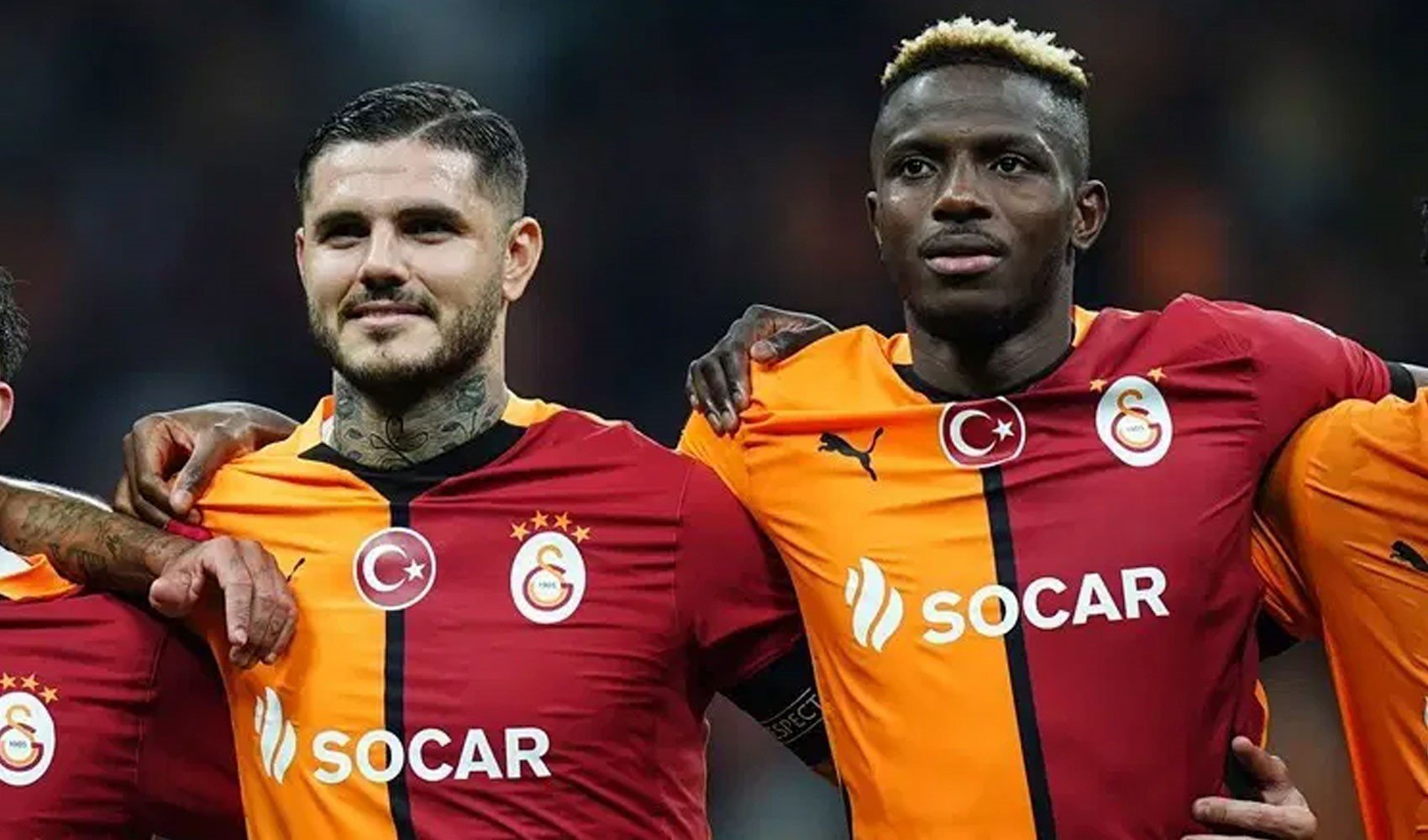Galatasaray'da Osimhen ve Icardi şoku