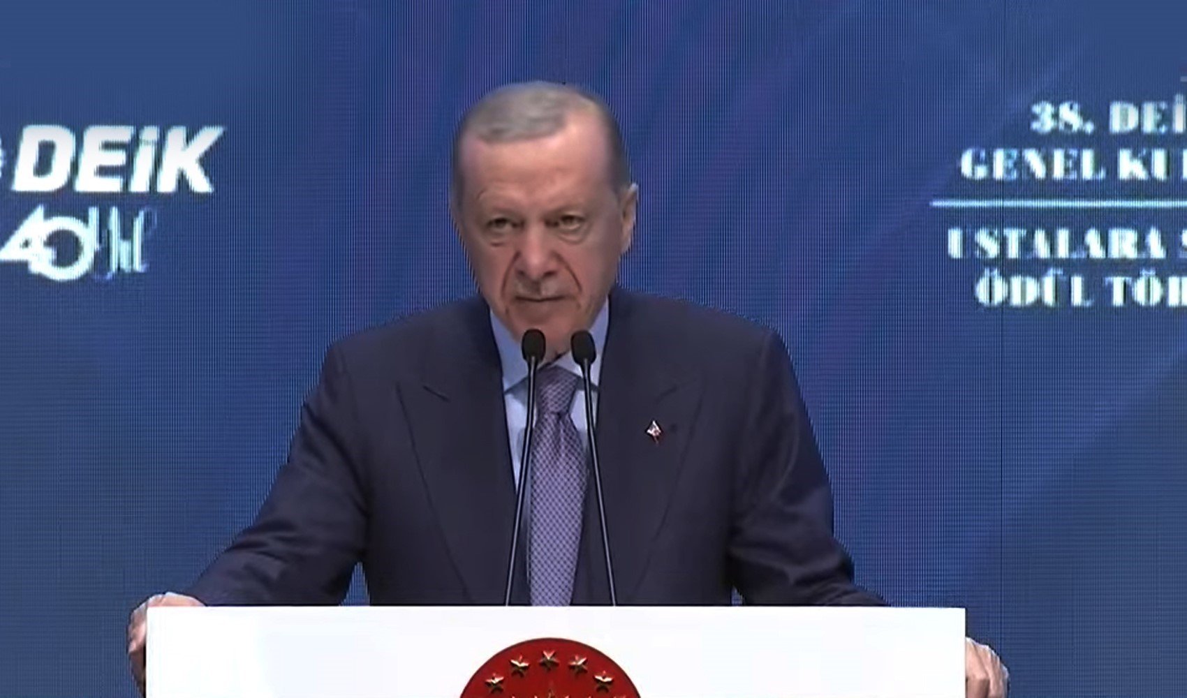DEİK'in Mali Genel Kurulu'nda konuştu:  Erdoğan'dan 'Türkiye'nin ekonomik gücüne güç kattık' çıkışı