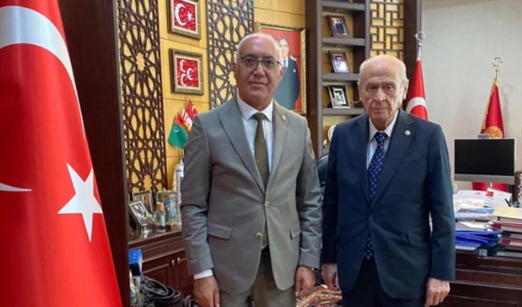 Gelecek Partisi'nden istifa etti Bahçeli'yi ziyarete gitti: Türkiye gündemini ele aldık