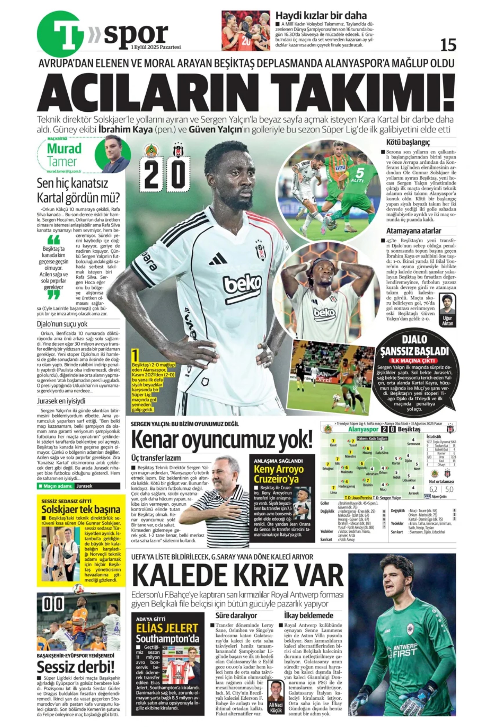 Sporda günün manşetleri: Fenerbahçe'de imza şov! Sırada orta saha var