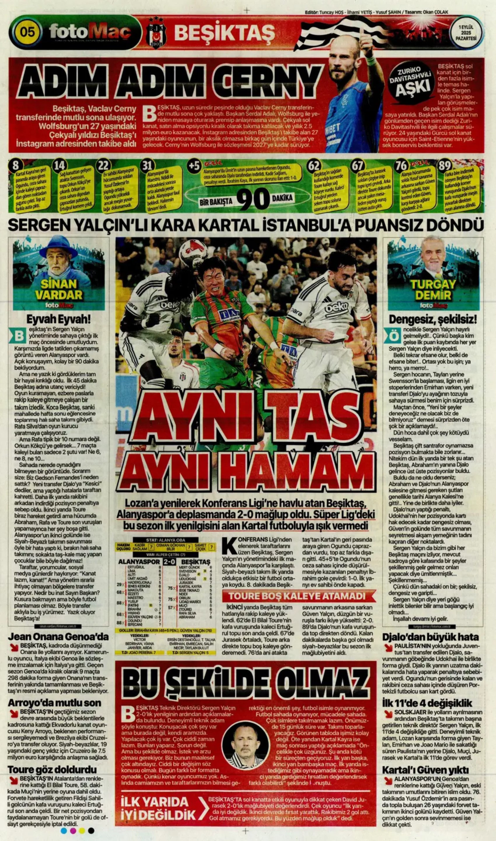 Sporda günün manşetleri: Fenerbahçe'de imza şov! Sırada orta saha var