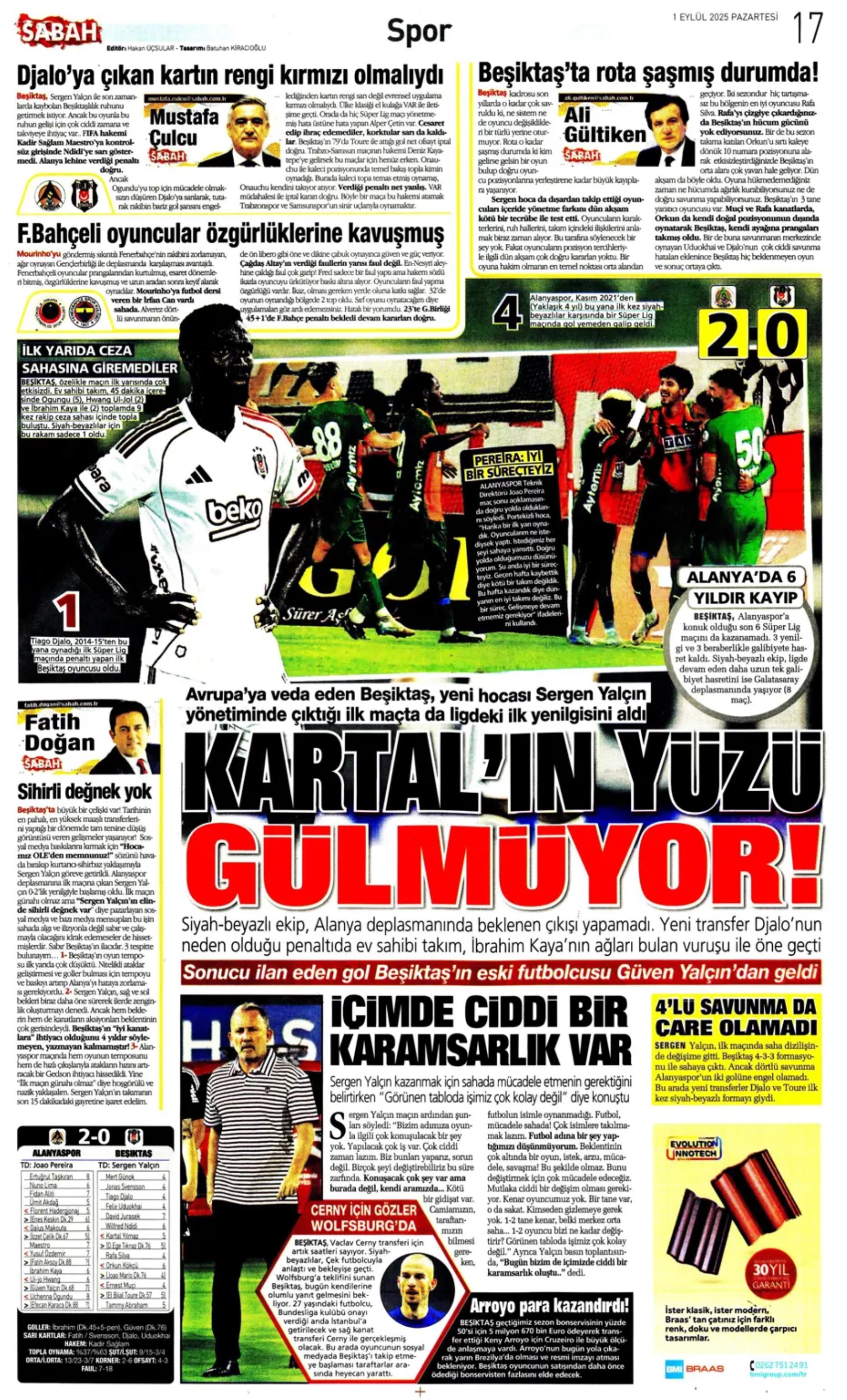 Sporda günün manşetleri: Fenerbahçe'de imza şov! Sırada orta saha var