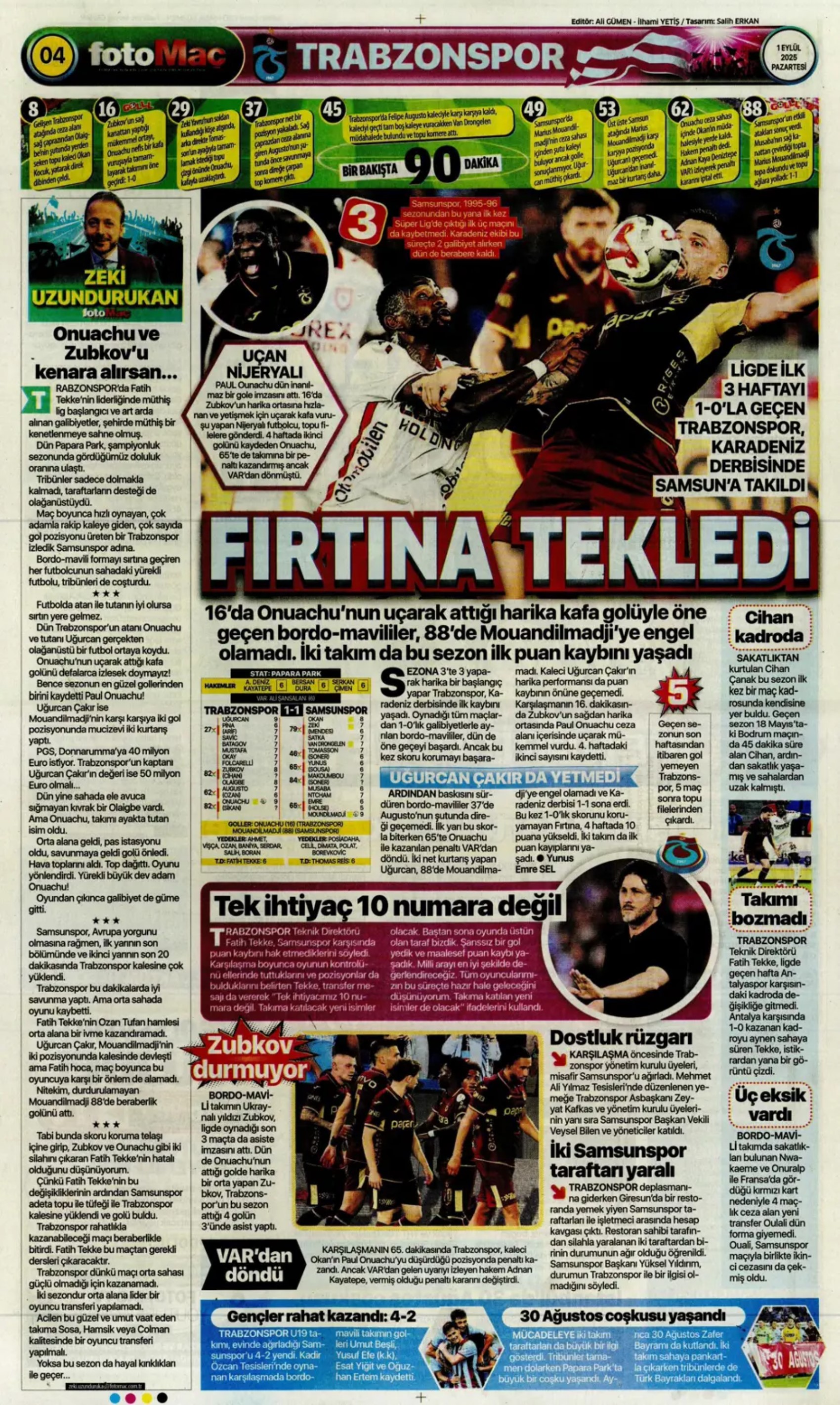 Sporda günün manşetleri: Fenerbahçe'de imza şov! Sırada orta saha var