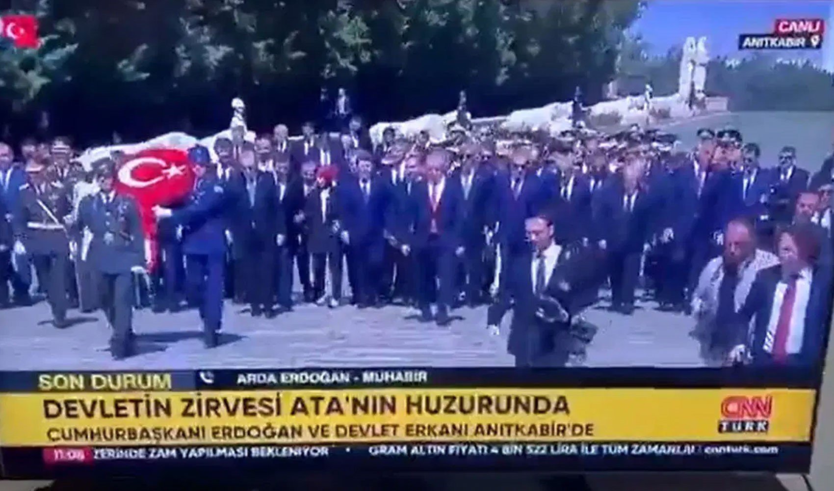 CNN Türk’te skandal gaf: 'Büyük Taarruz Erdoğan’ın başkomutanlığında gerçekleşti'