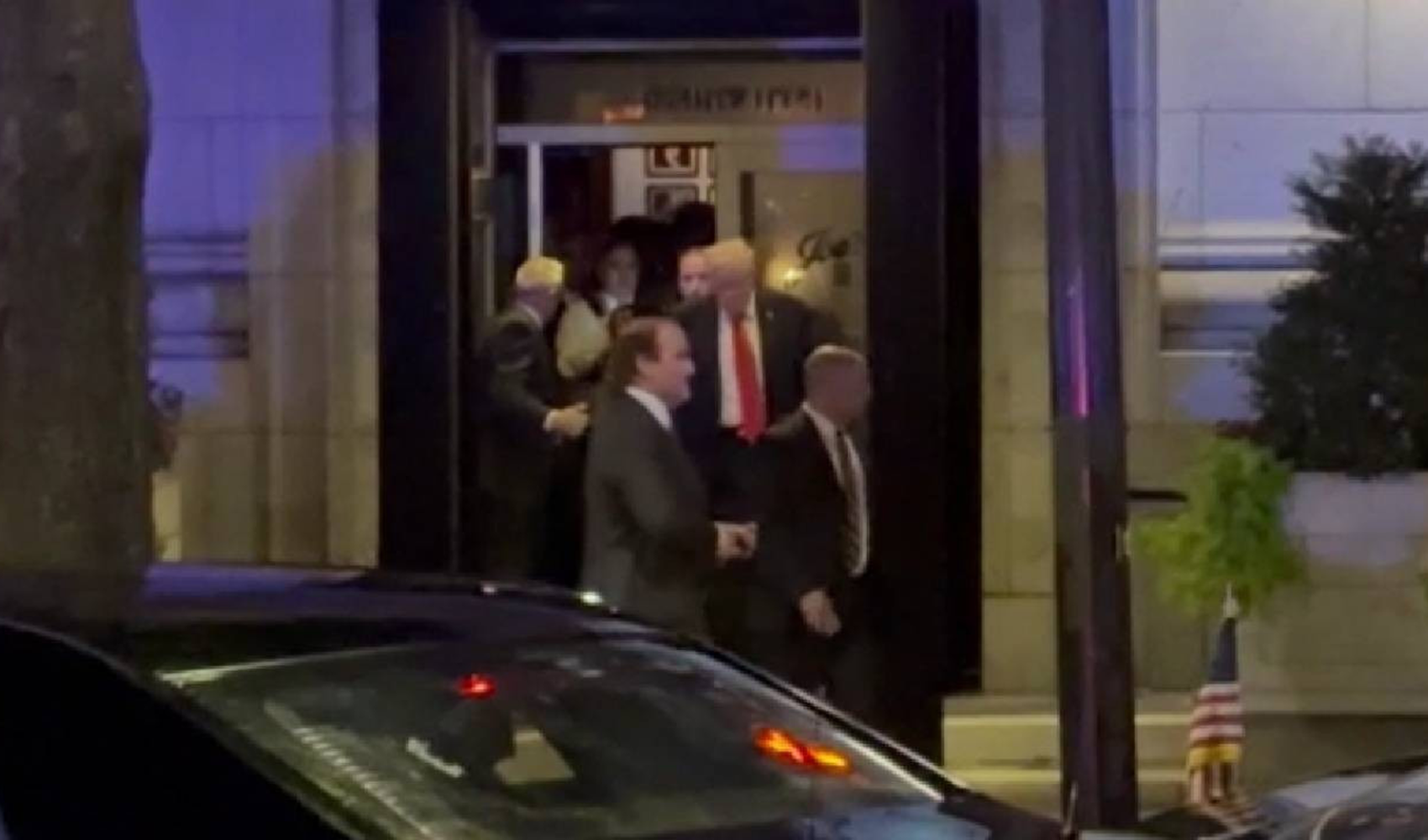 Washington'da Trump'a Gazze protestosu
