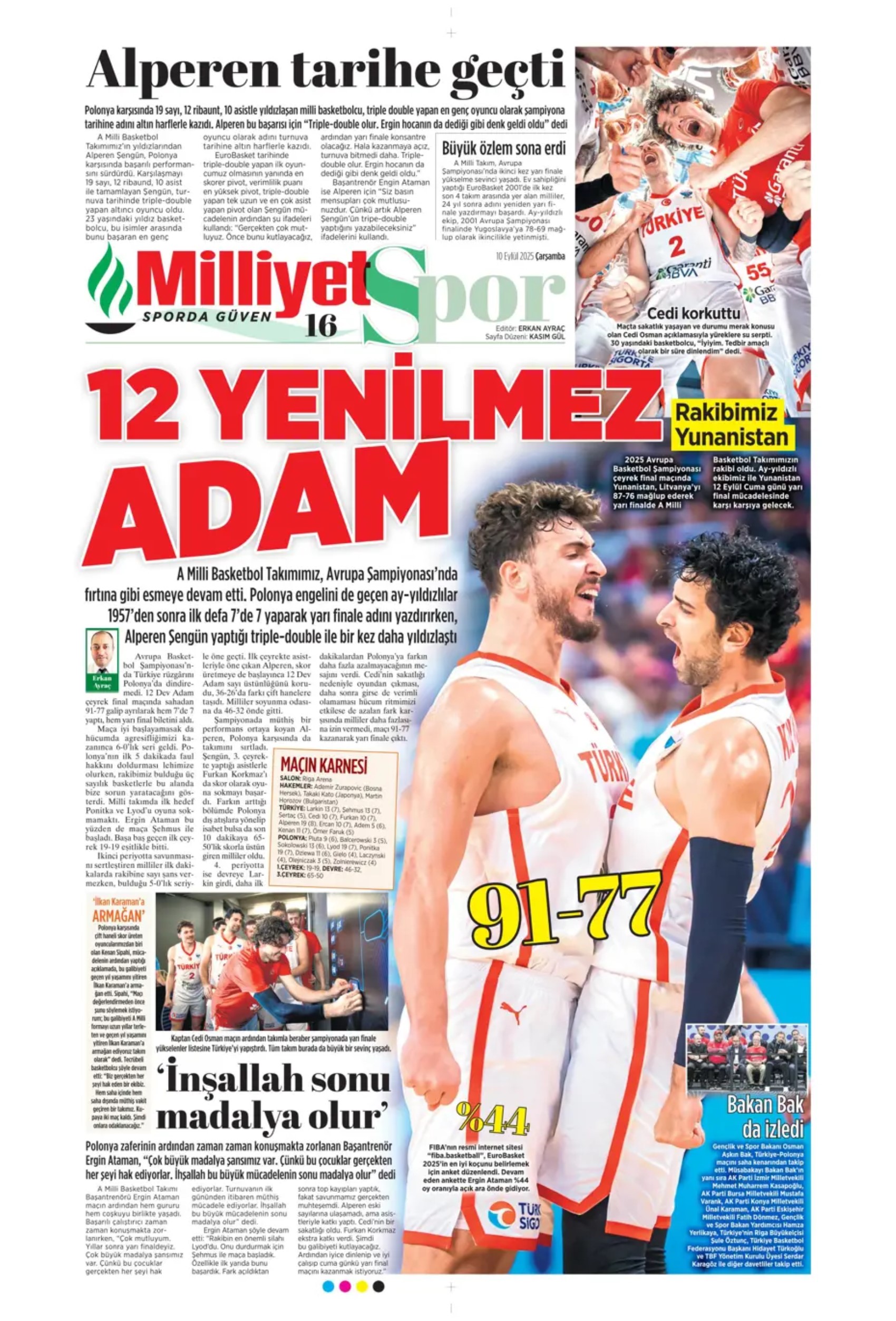 Sporda günün manşetleri... Fenerbahçe'de Tedesco dönemi! İlk transferini duyurdular