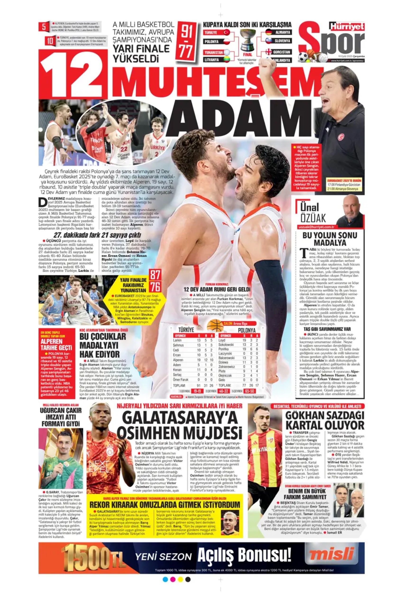 Sporda günün manşetleri... Fenerbahçe'de Tedesco dönemi! İlk transferini duyurdular