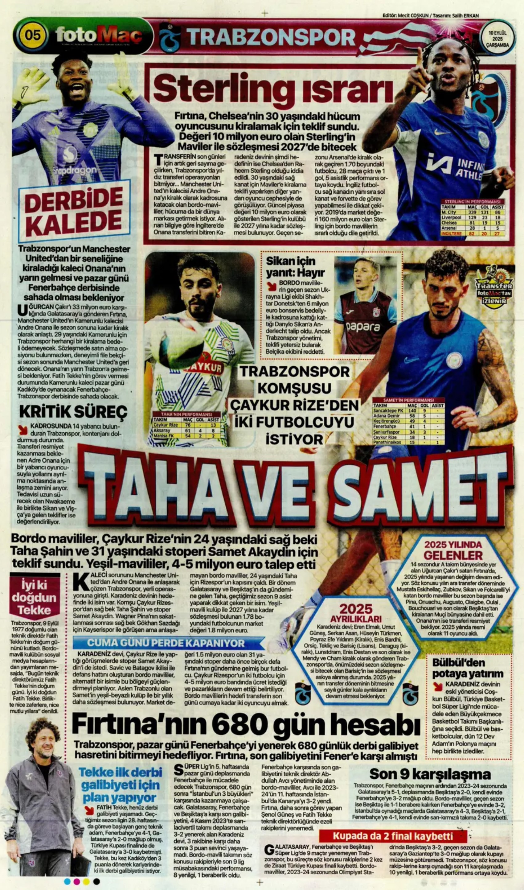 Sporda günün manşetleri... Fenerbahçe'de Tedesco dönemi! İlk transferini duyurdular