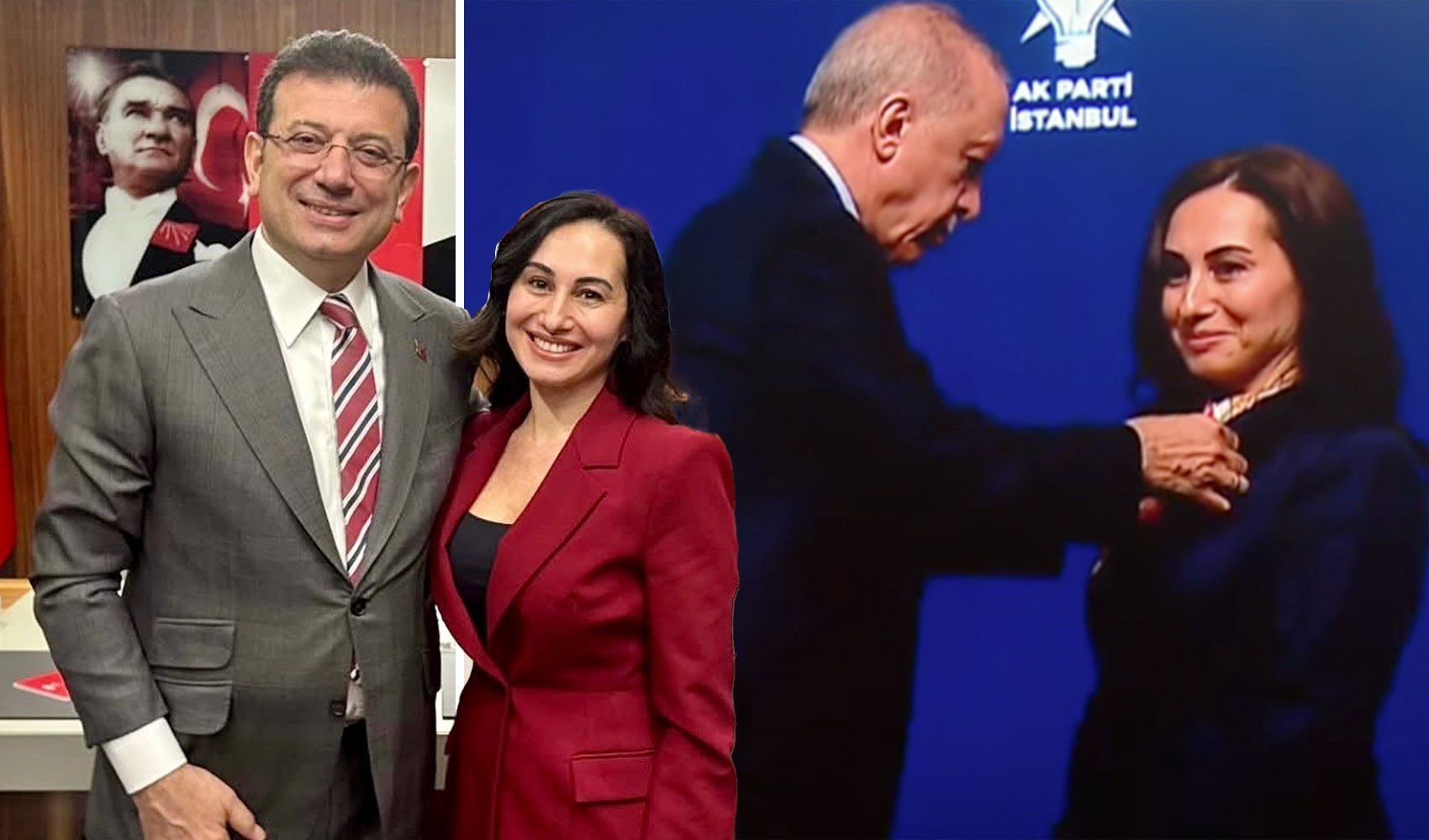 Son Dakika: CHP'den istifa eden Özlem Vural Gürzel resmen AKP'ye geçti! Rozetini Erdoğan taktı