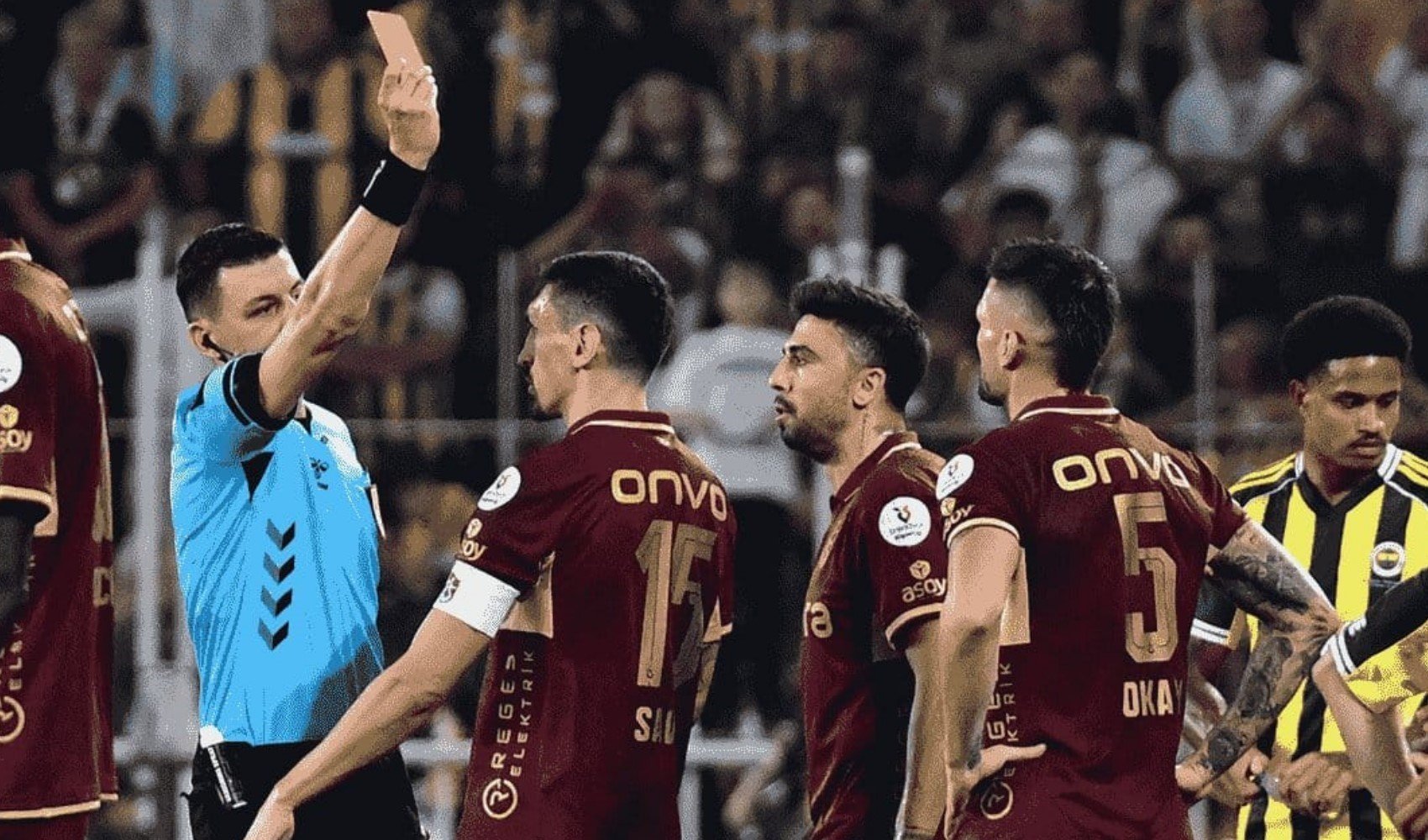 Trabzonspor'dan hakem tepkisi