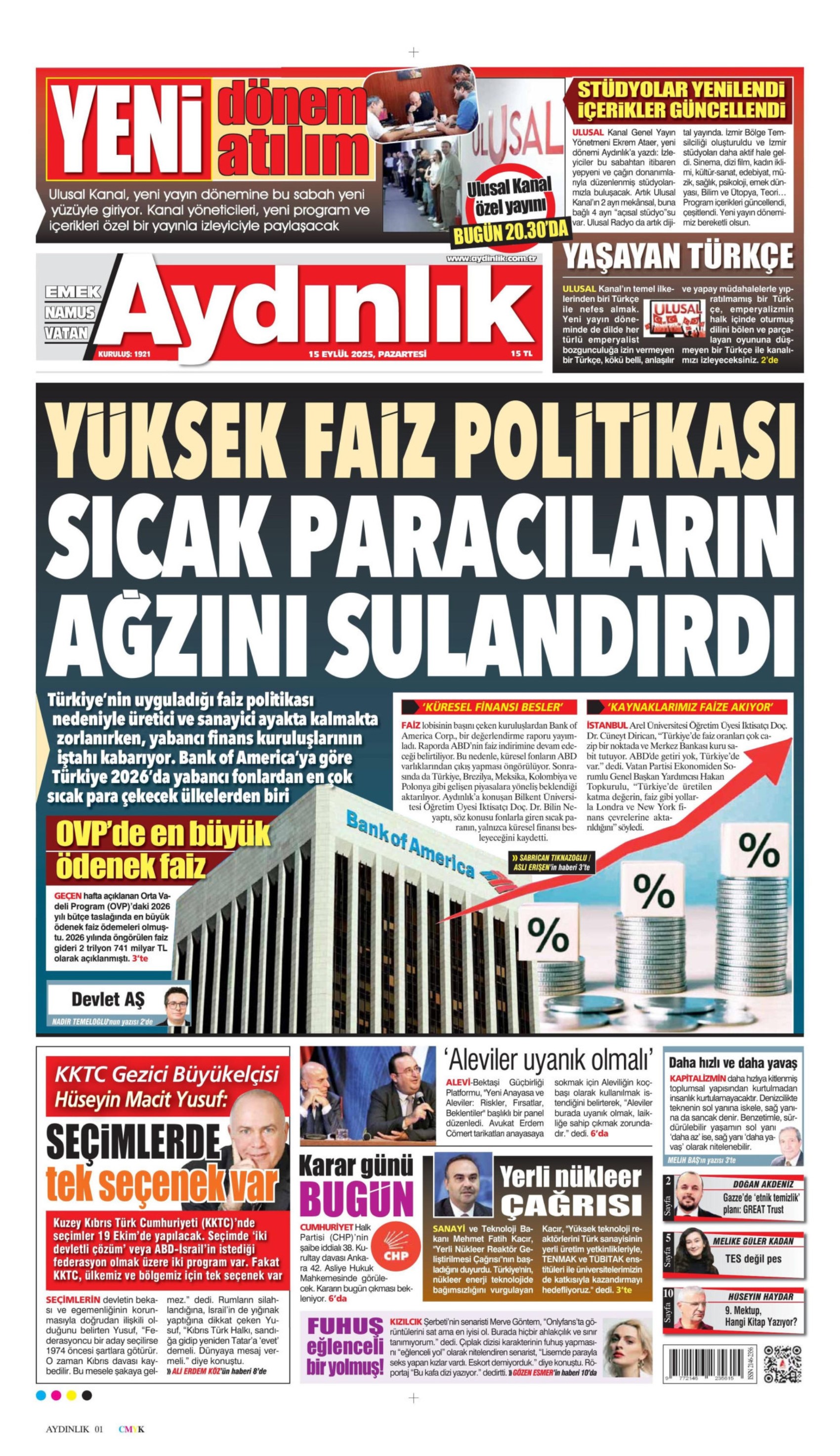 CHP'de kritik gün: Gazeteler kurultay davasını nasıl gördü? (15 Eylül 2025 gazete manşetleri)