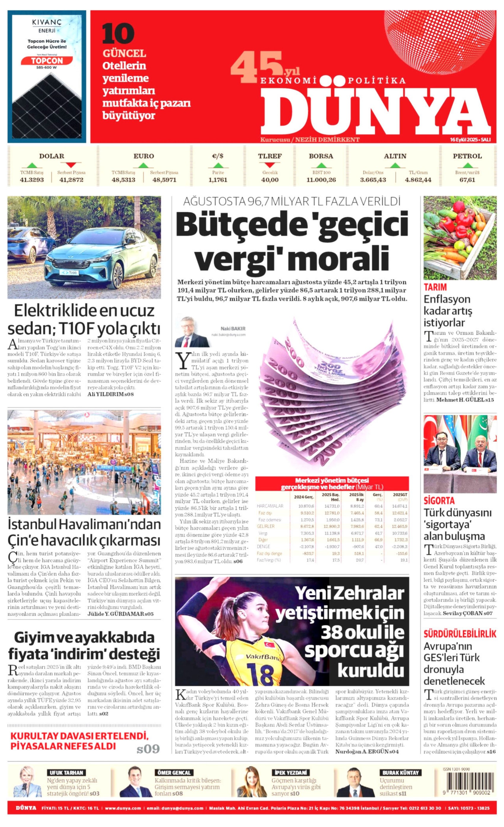 Gazeteler, CHP'nin kurultay davasındaki erteleme kararını nasıl gördü? (16 Eylül 2025 gazete manşetleri)
