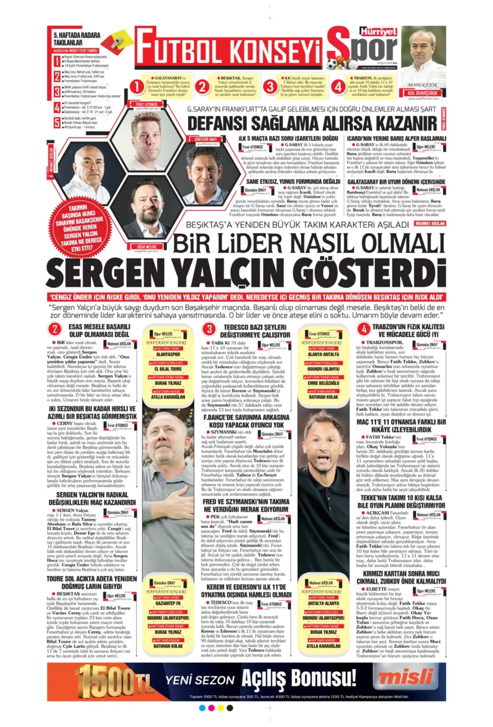 Sporda günün manşetleri: Ortalık toz duman!