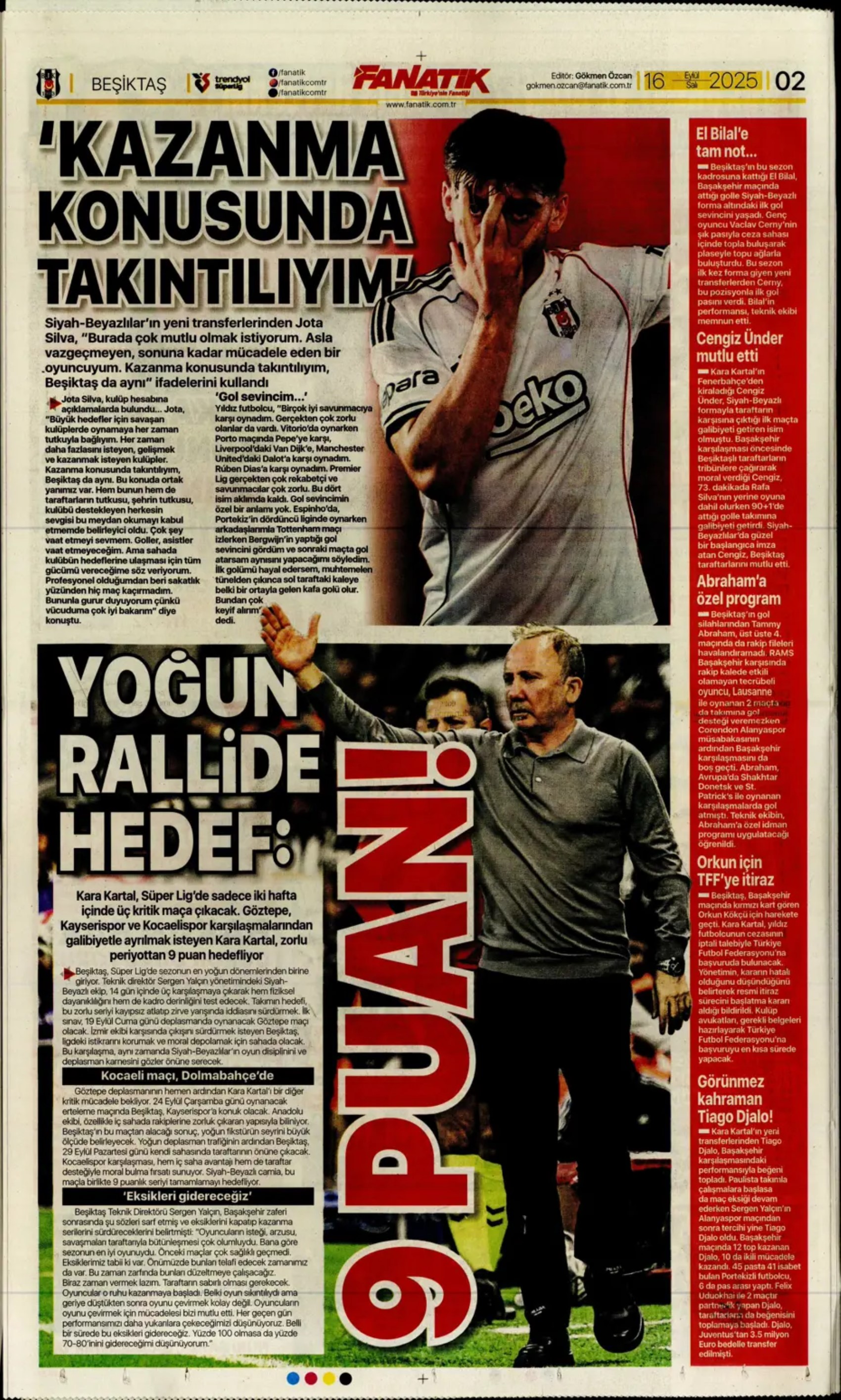 Sporda günün manşetleri: Ortalık toz duman!