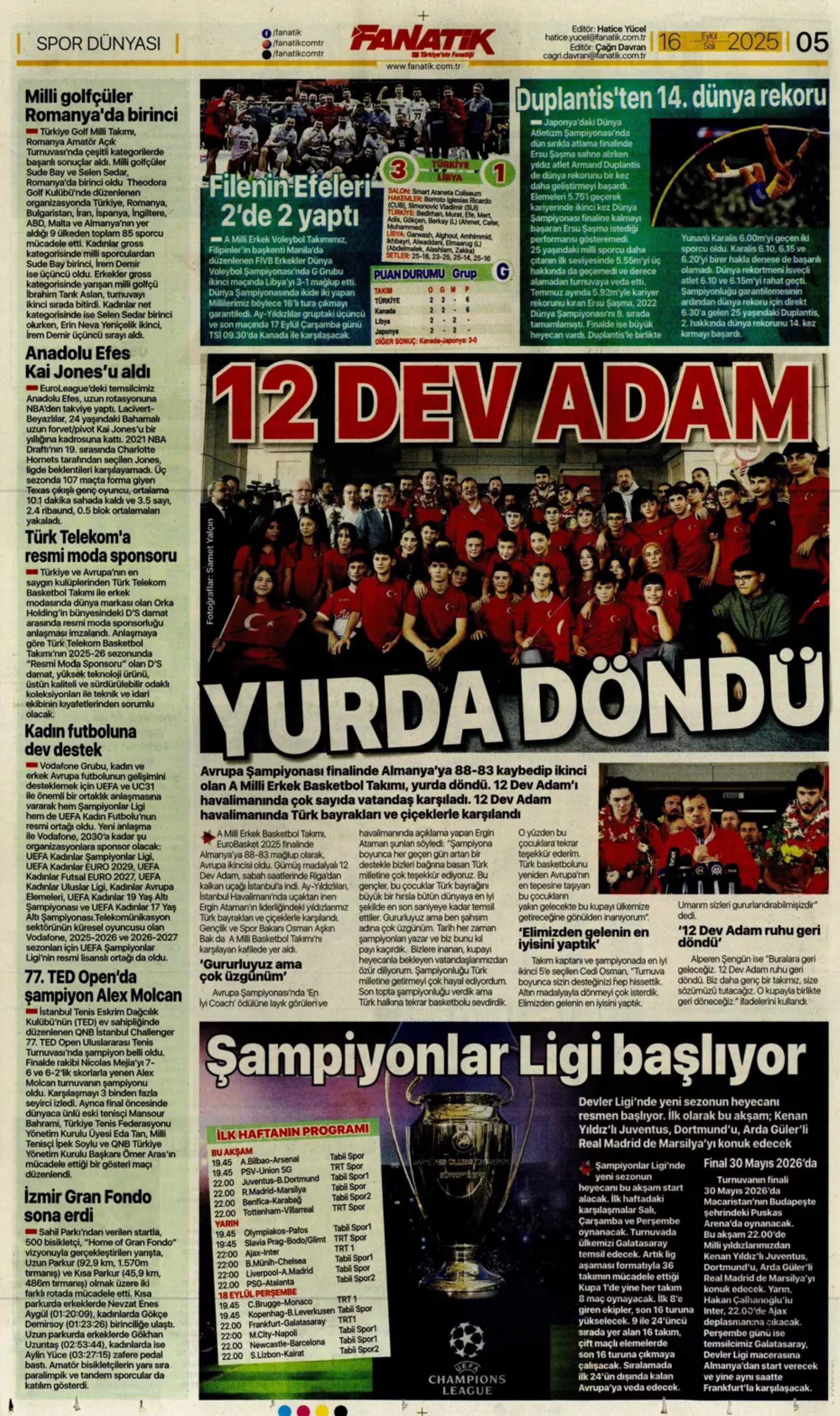 Sporda günün manşetleri: Ortalık toz duman!