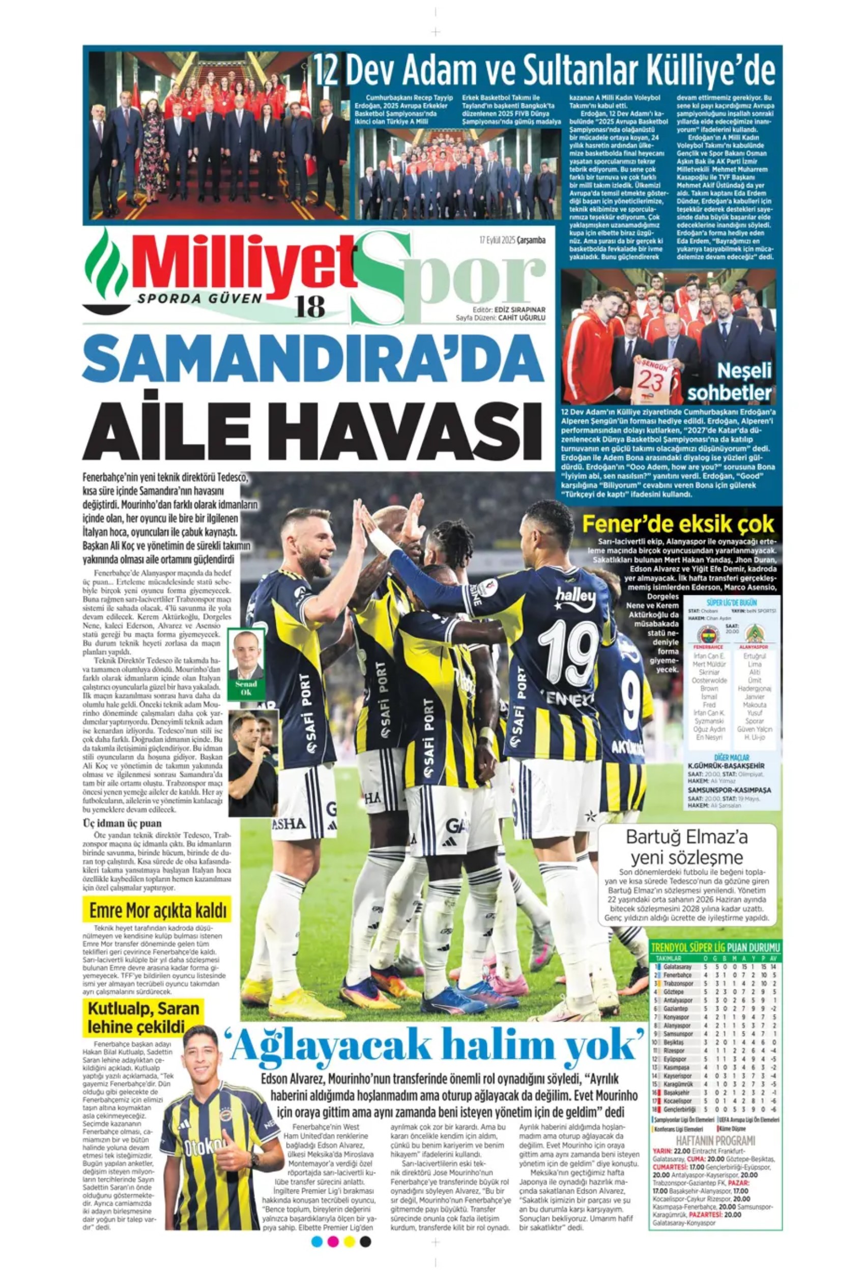 Sporda günün manşetleri... Fenerbahçe'de başkanlık seçimi heyecanı! Aday sayısı düştü