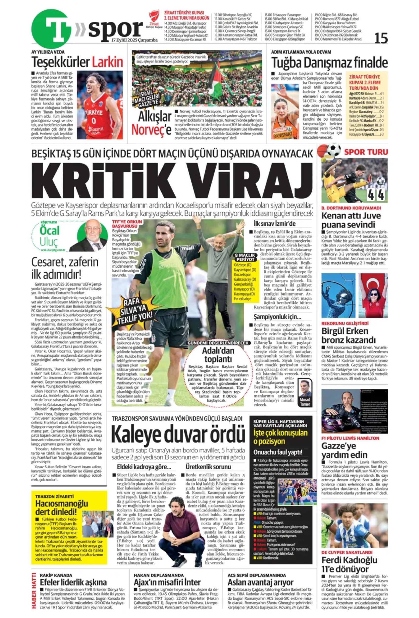 Sporda günün manşetleri... Fenerbahçe'de başkanlık seçimi heyecanı! Aday sayısı düştü