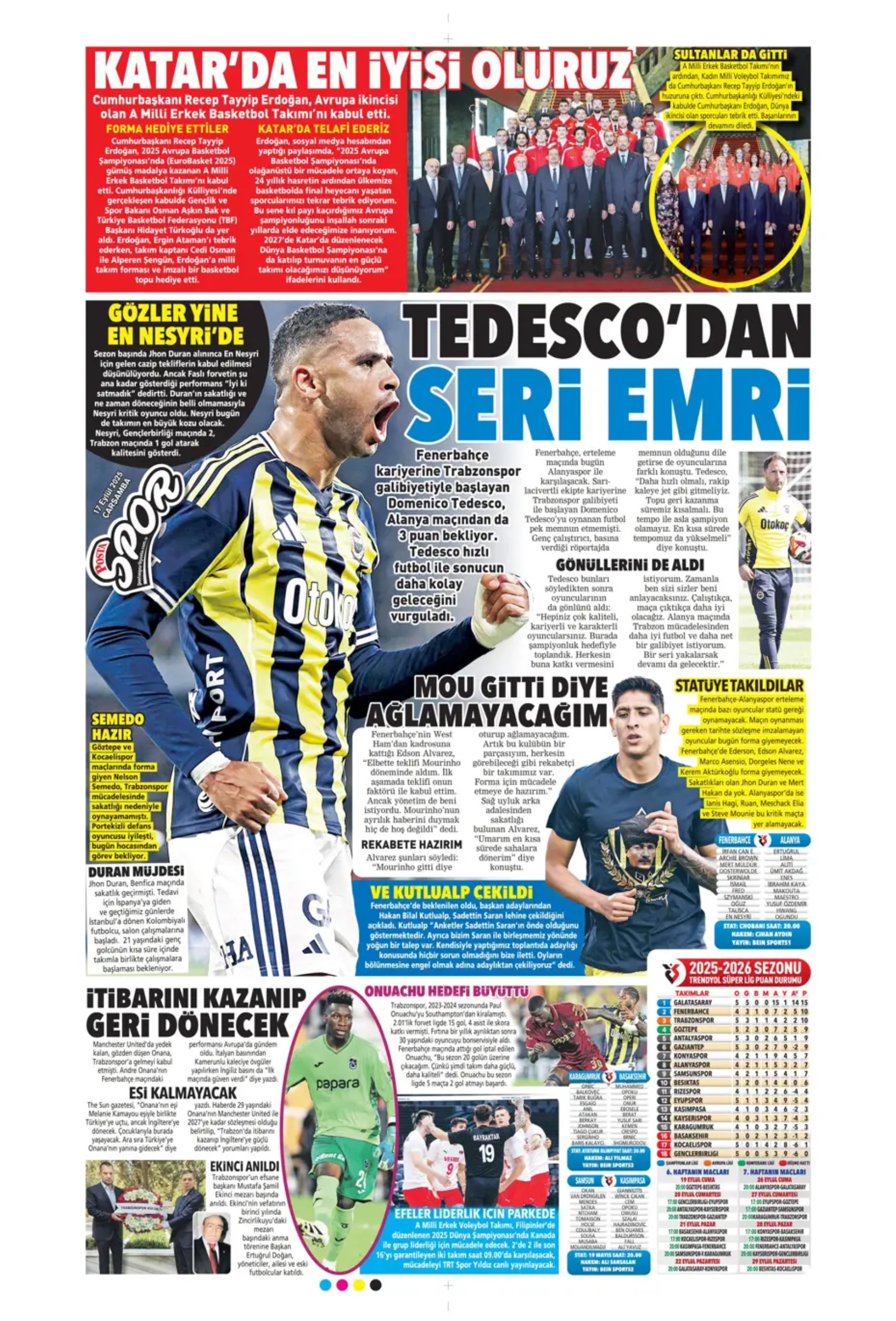 Sporda günün manşetleri... Fenerbahçe'de başkanlık seçimi heyecanı! Aday sayısı düştü