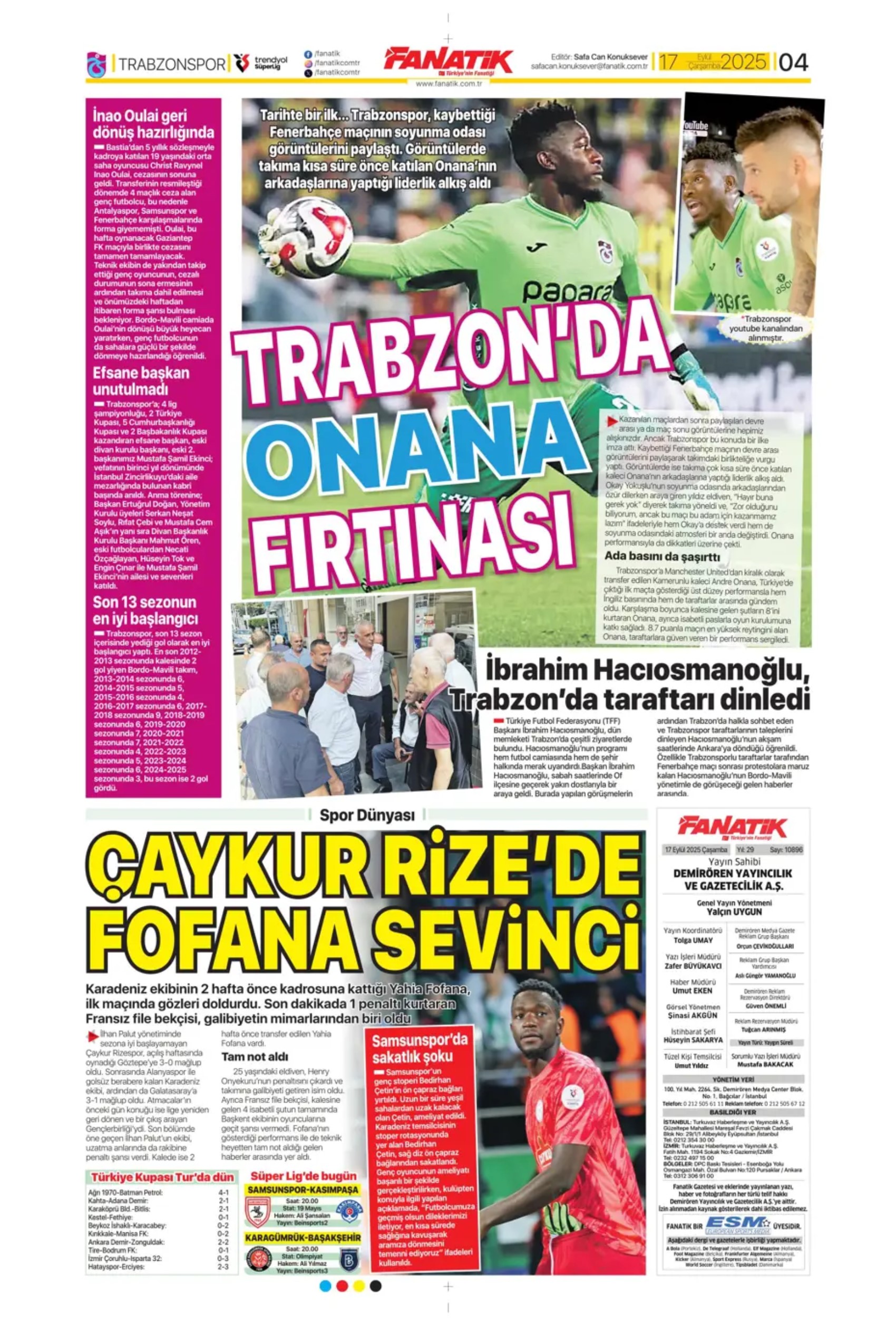 Sporda günün manşetleri... Fenerbahçe'de başkanlık seçimi heyecanı! Aday sayısı düştü