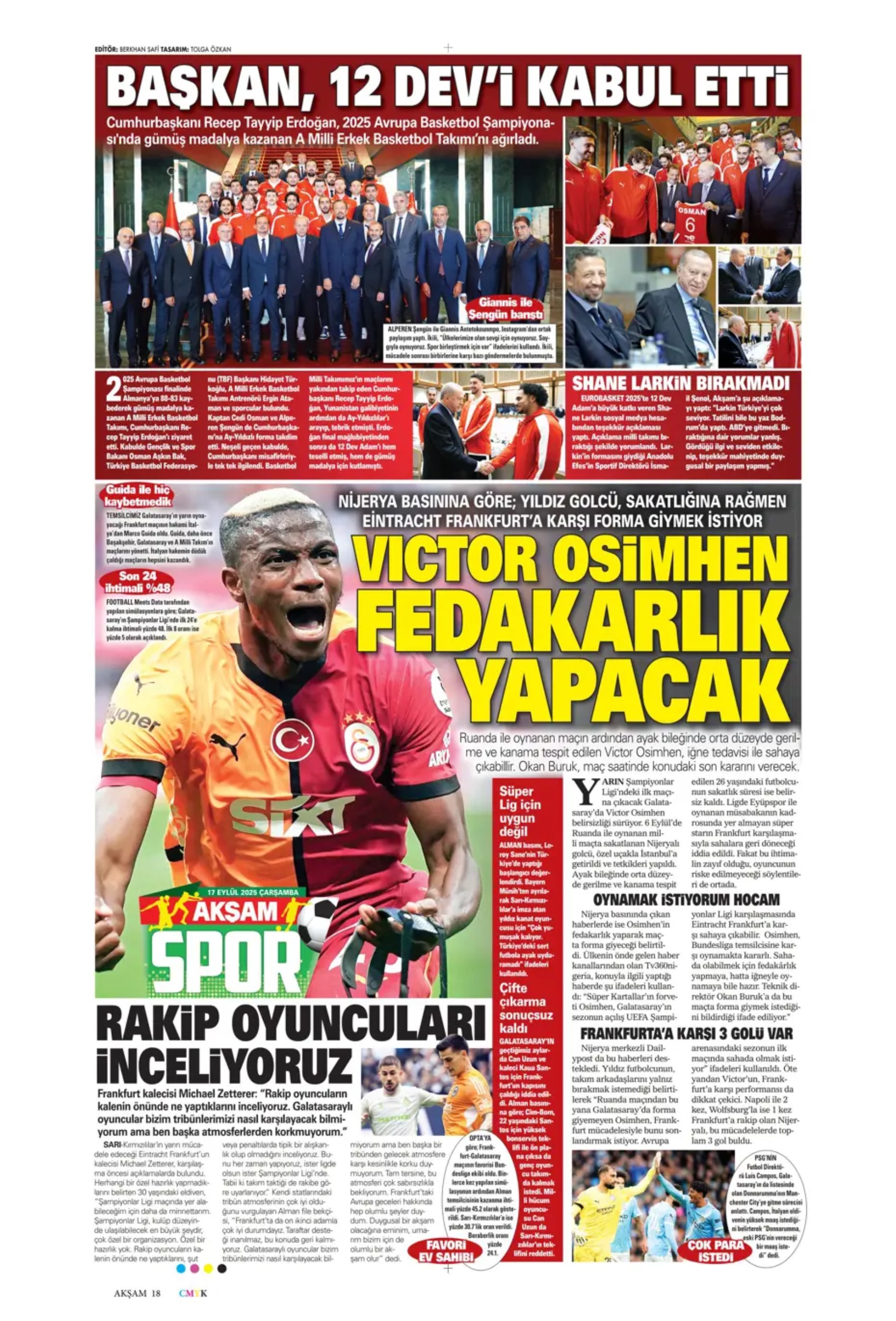 Sporda günün manşetleri... Fenerbahçe'de başkanlık seçimi heyecanı! Aday sayısı düştü