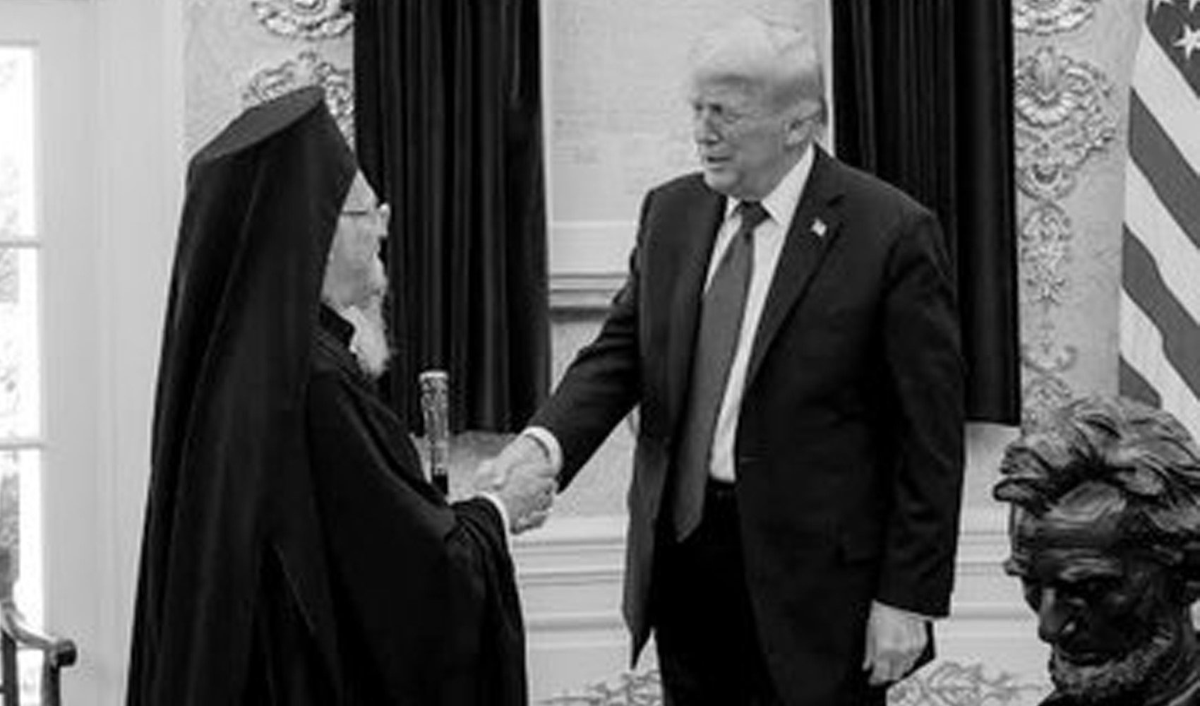 Bartholomeos, Amerika ziyaretinde Trump ile bir araya geldi: Kullandığı ifadelerde adeta Türkiye'yi şikayet etti