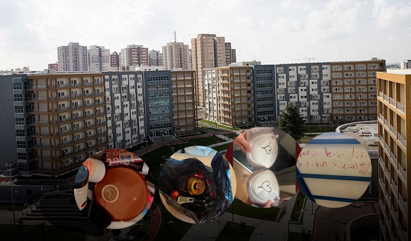 Kız öğrencilerin eşyaları yağmalandı, odalarına prezervatif bırakıldı