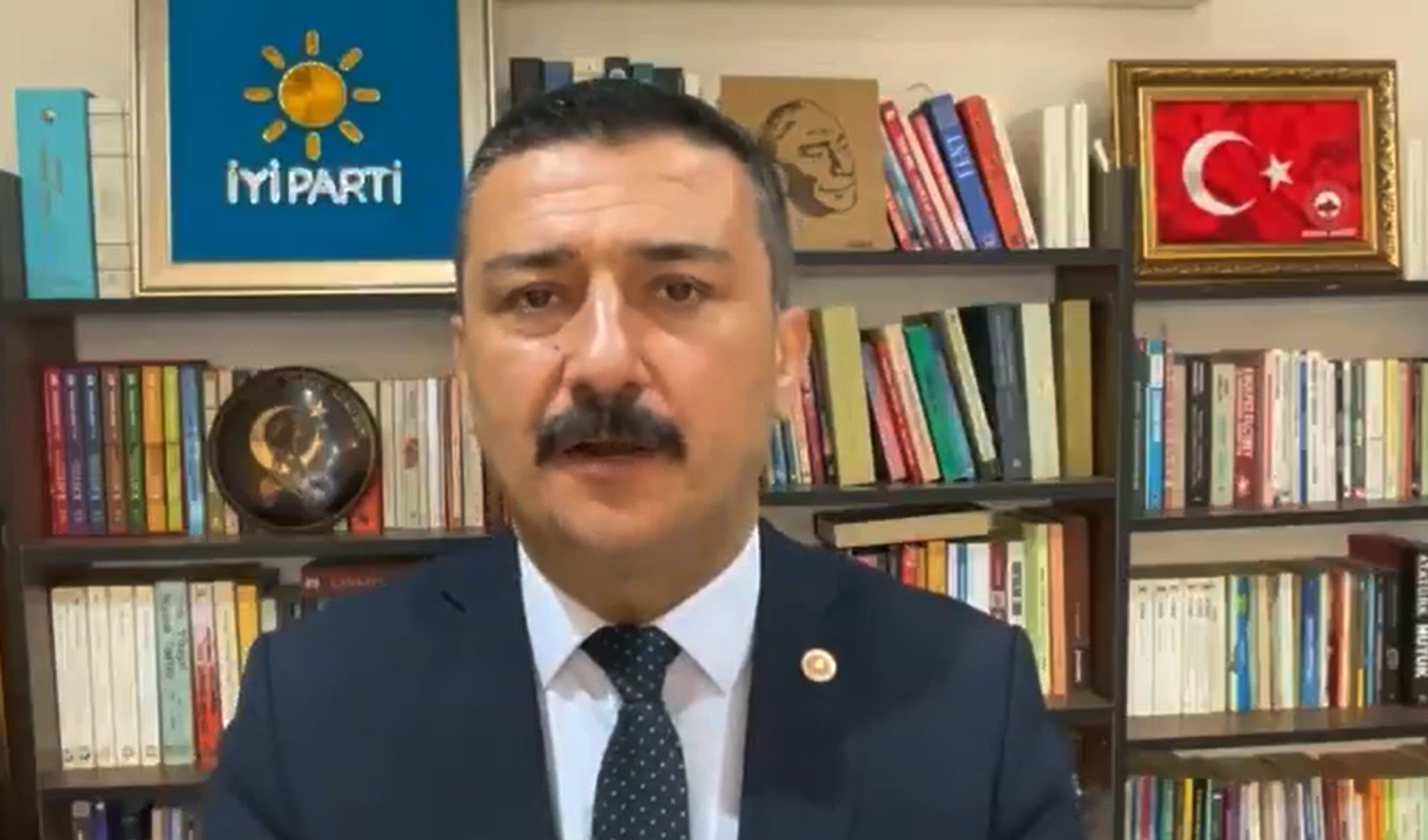 İYİ Partili Türkoğlu'ndan komisyondaki gerginlikle ilgili açıklama: Terör sevicilerle muhatap ederseniz, olacağı budur