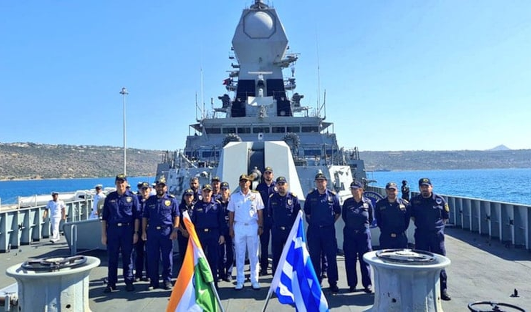 Ege Denizi'nde Yunanistan ve Hindistan'dan ortak tatbikat