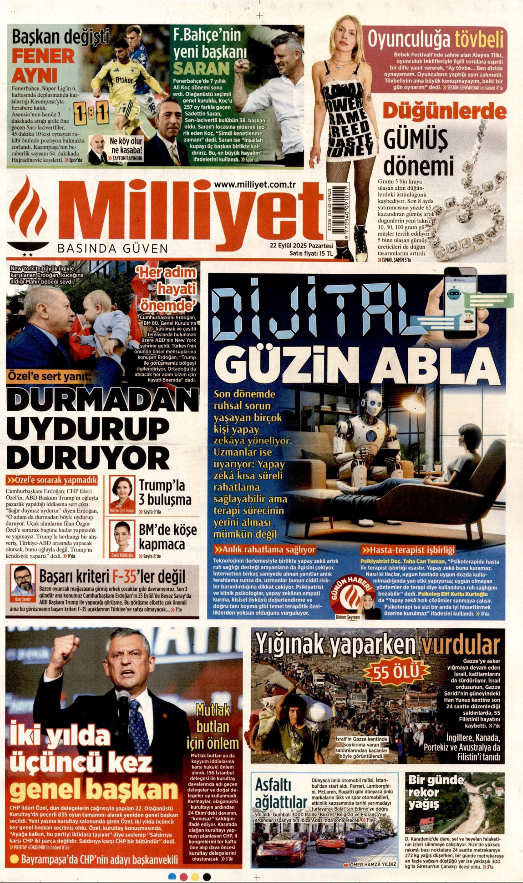 Gazeteler CHP'nin 22. Olağanüstü Kurultayı'nı nasıl gördü?