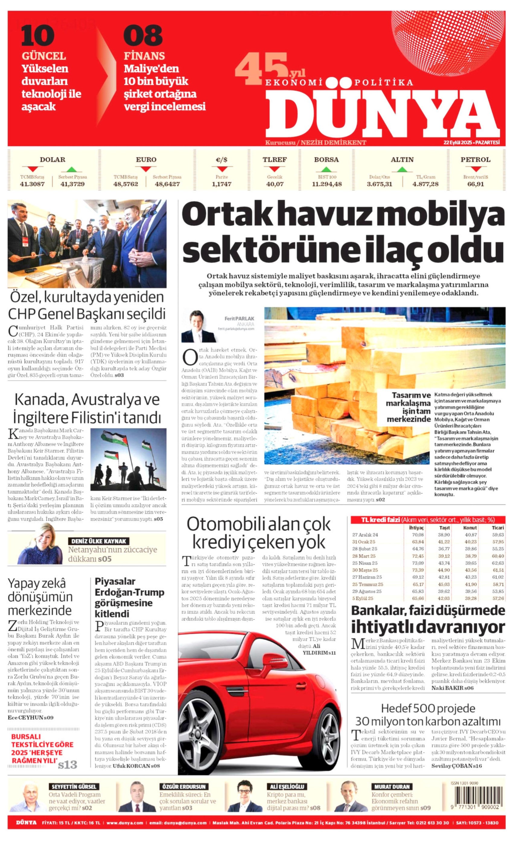 Gazeteler CHP'nin 22. Olağanüstü Kurultayı'nı nasıl gördü?