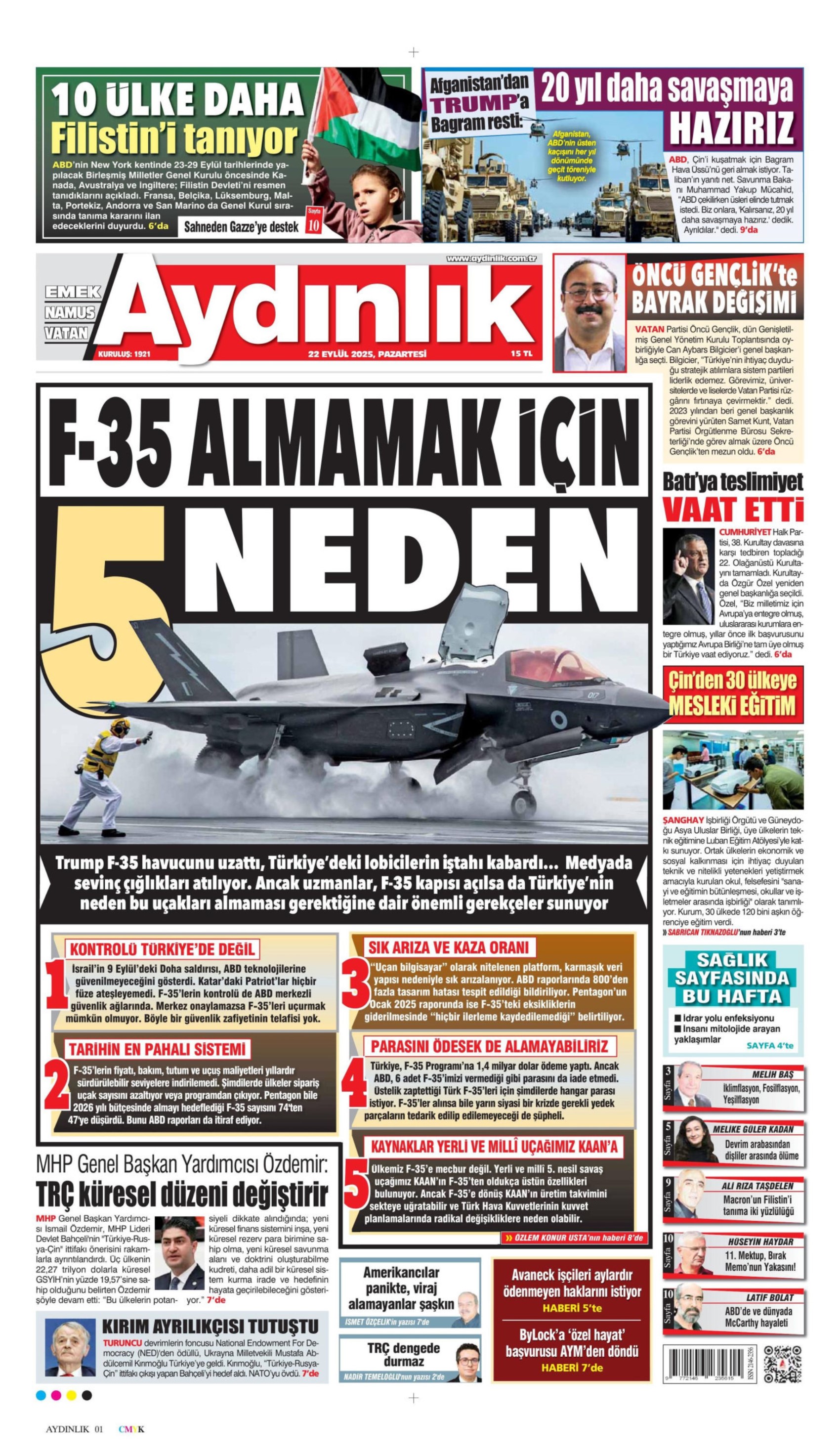 Gazeteler CHP'nin 22. Olağanüstü Kurultayı'nı nasıl gördü?