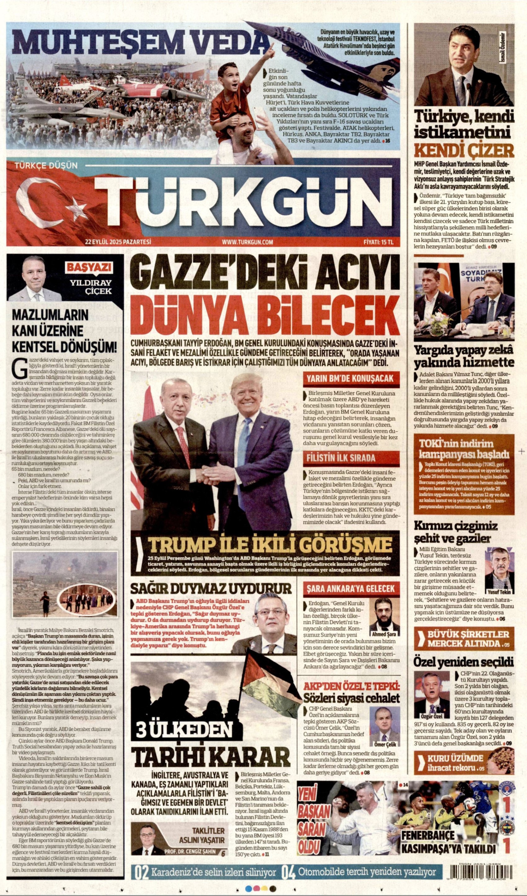 Gazeteler CHP'nin 22. Olağanüstü Kurultayı'nı nasıl gördü?