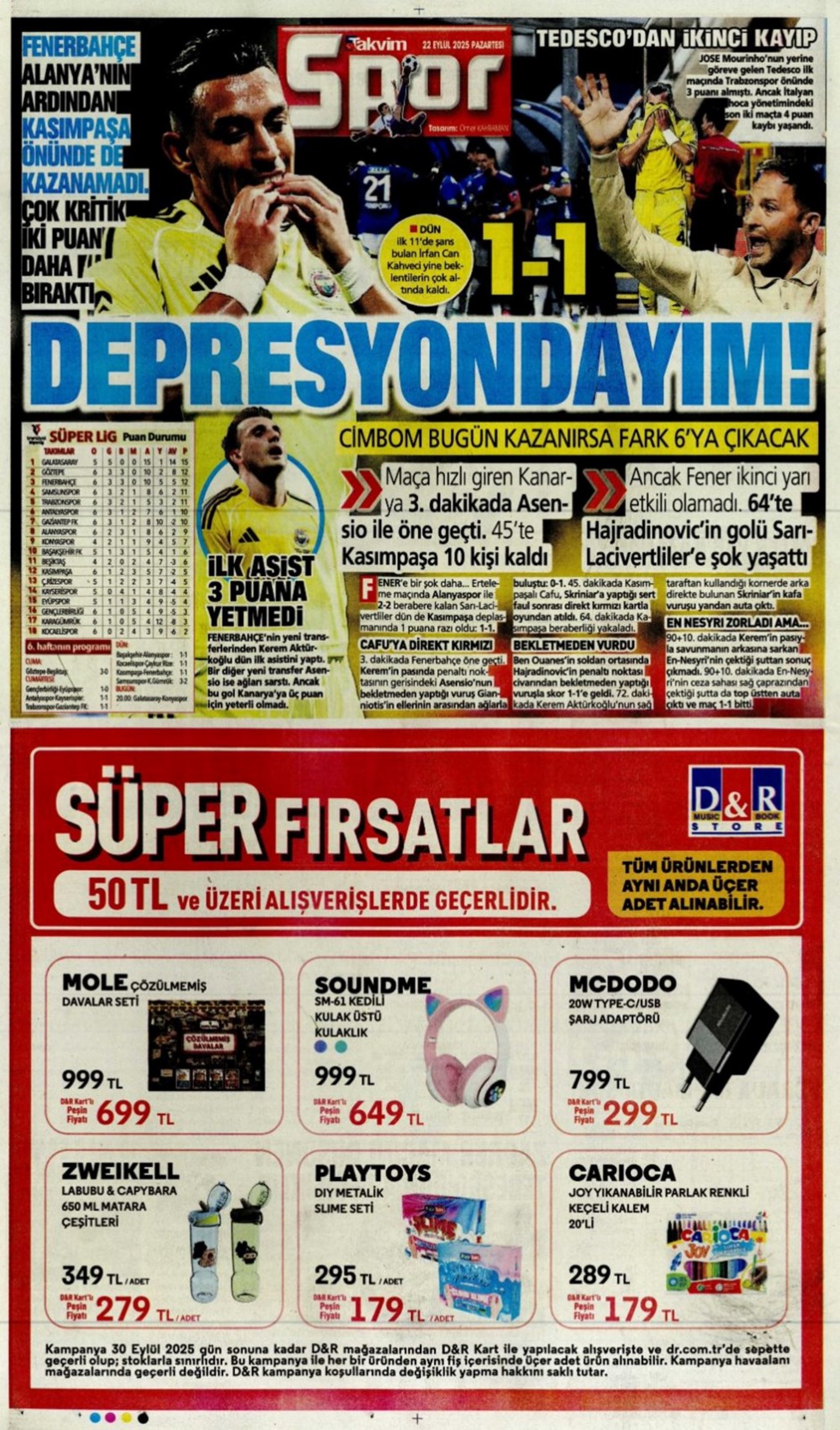 Sporda günün manşetleri... Fenerbahçe'de 7 yıllık Ali Koç dönemi bitti! 'Yeni başkan Saran, takım yine hüsran!'