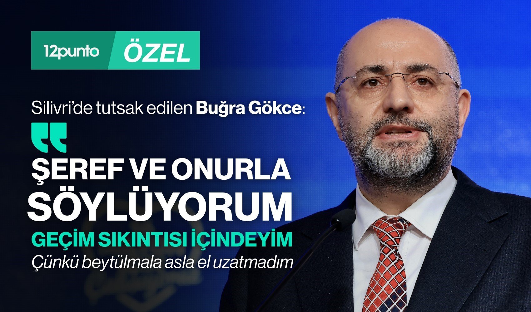 İstanbul Planlama Ajansı Başkanı Buğra Gökçe: “Onurla söylüyorum ki geçim sıkıntısı yaşıyorum, maaşıma el konuldu”
