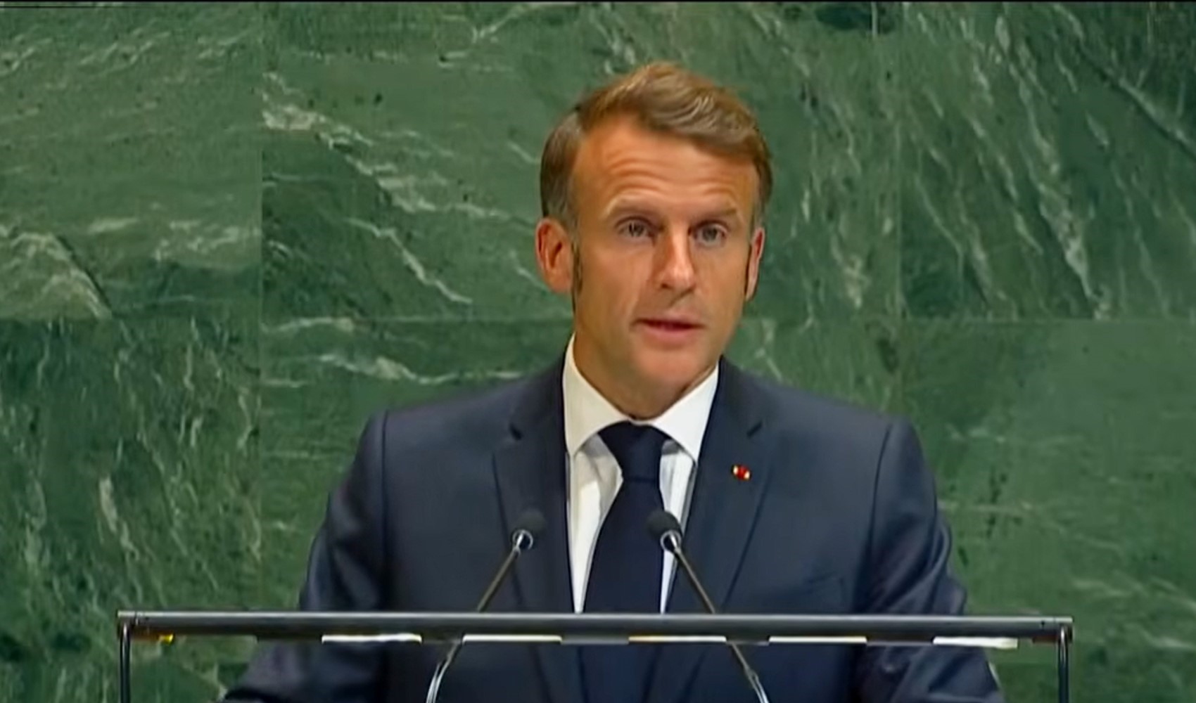 Macron: 'Filistin devletini tanıyoruz'