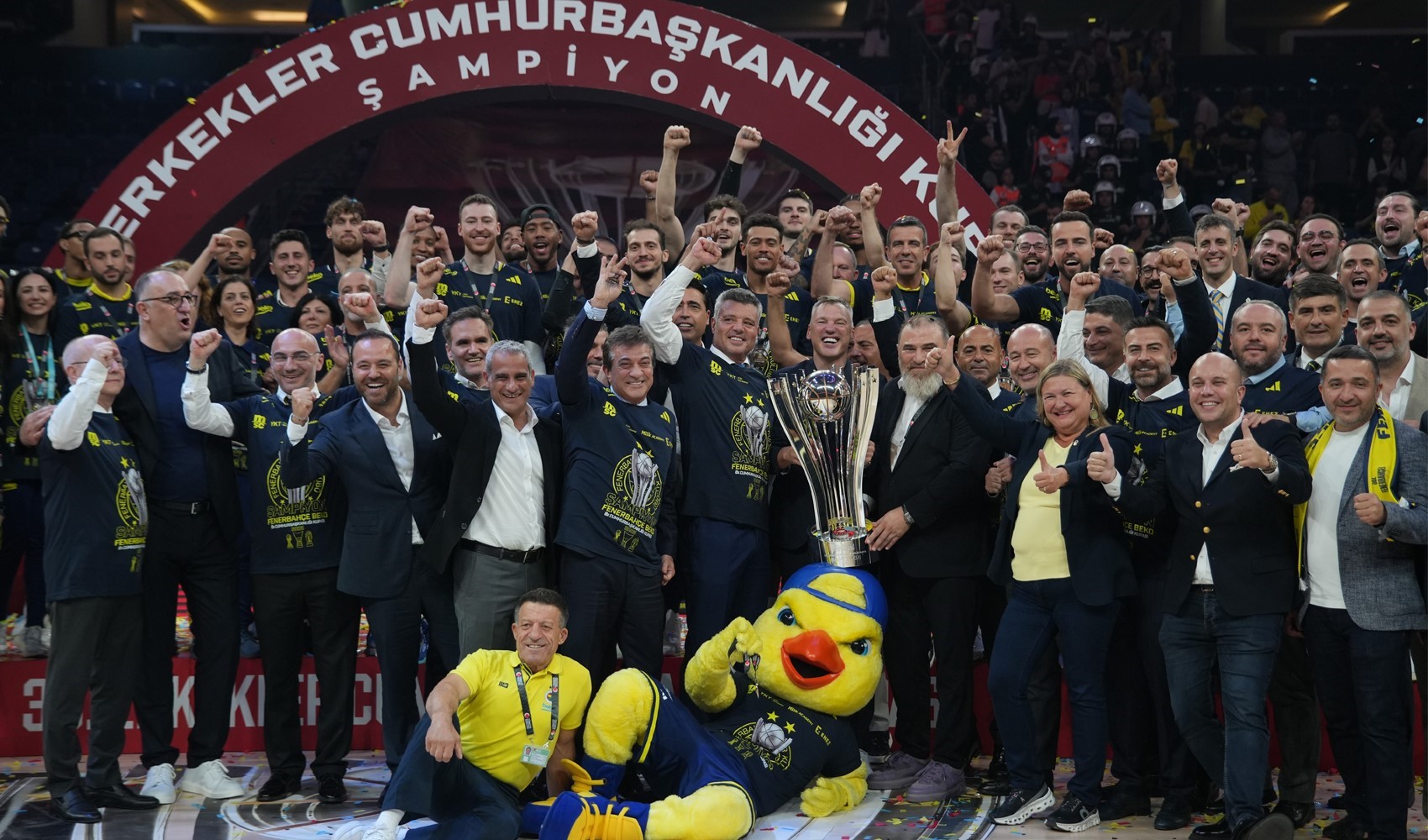 38. Erkekler Cumhurbaşkanlığı Kupası'nda şampiyon Fenerbahçe Beko