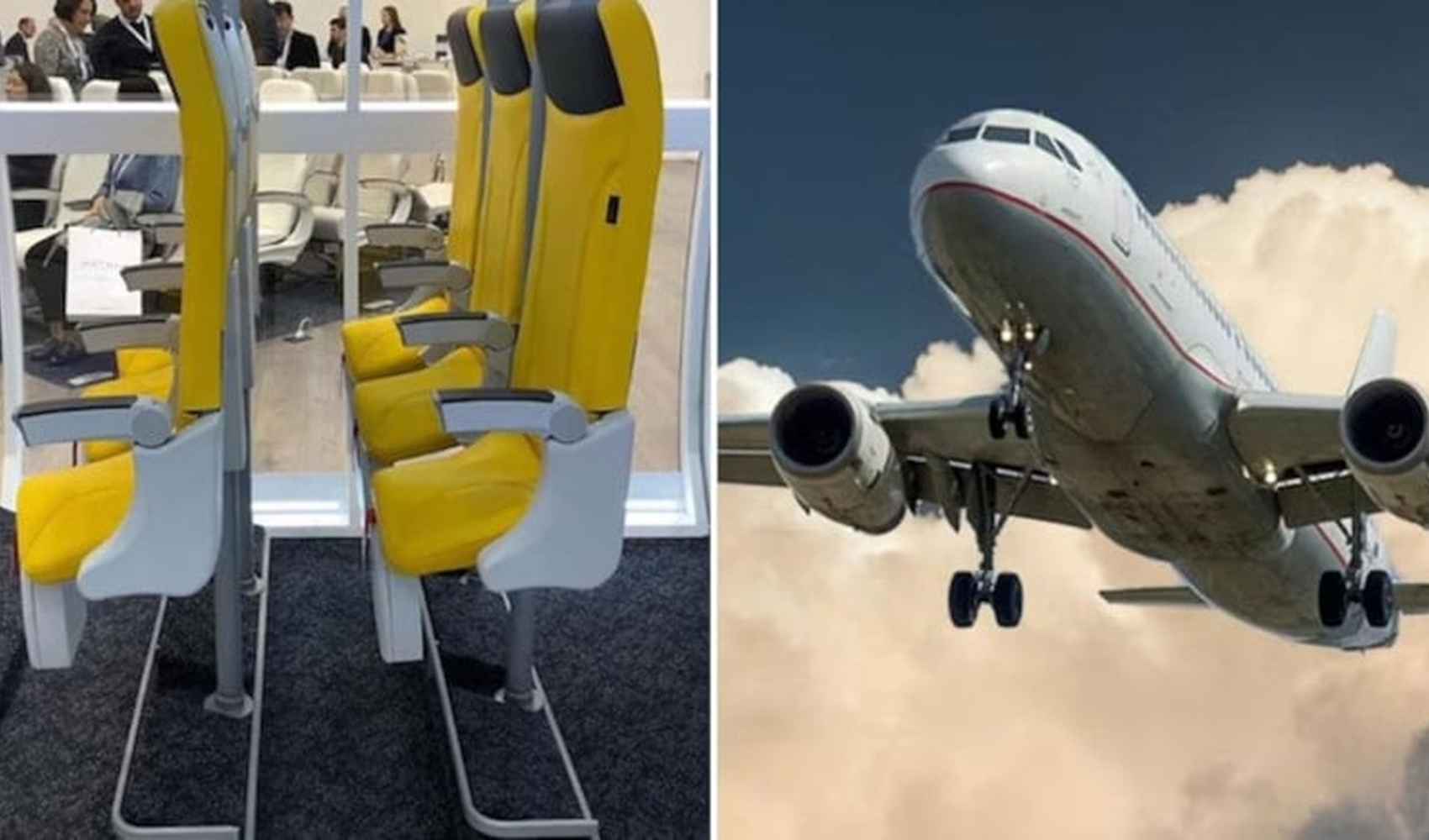 Havayolu şirketleri maliyetleri düşürmek için yeni koltuk modellerini değerlendiriyor