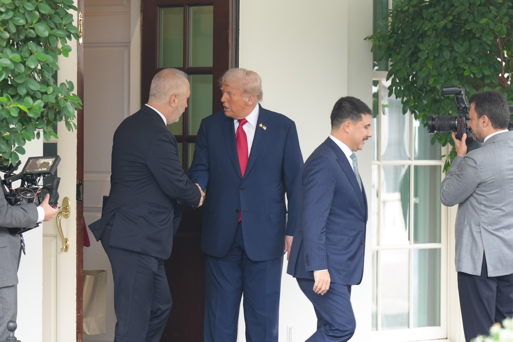 Erdoğan ve Trump'ın Beyaz Saray görüşmesi sona erdi